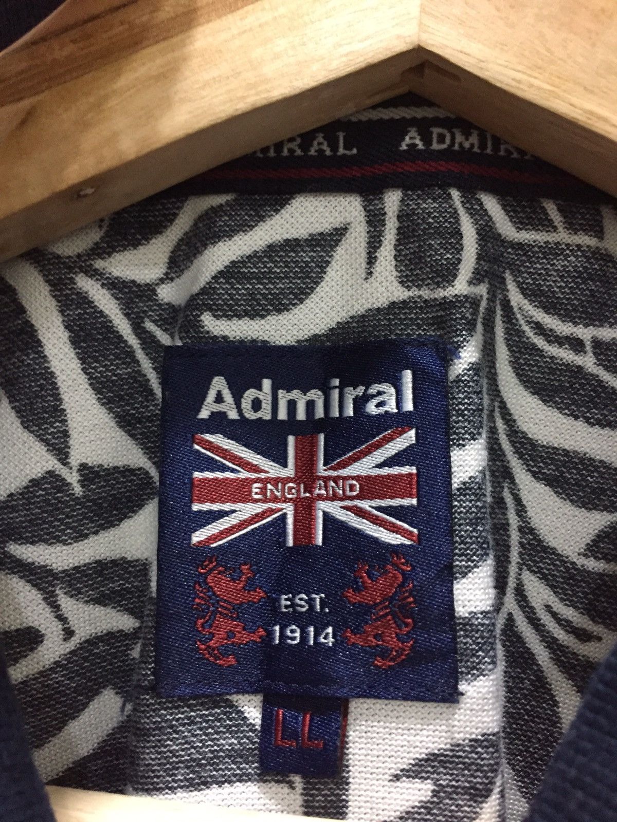 Other Admiral England Polos T-Shirt #T2-27 Size US L / EU 52-54 / 3 - 4 Thumbnail