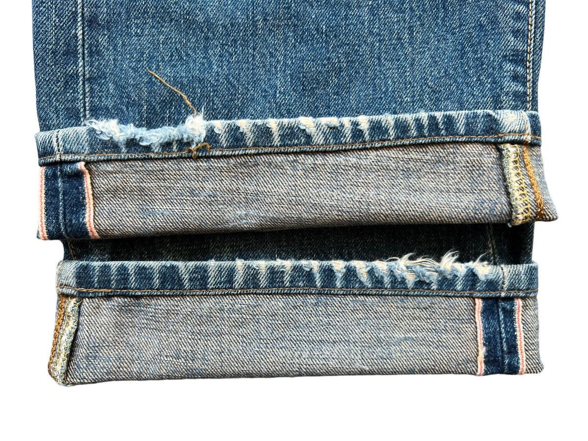 Edwin Vintage 90s Edwin 505xx Selvadge Rusty Jeans 34x28 Size US 34 / EU 50 - 7 Thumbnail