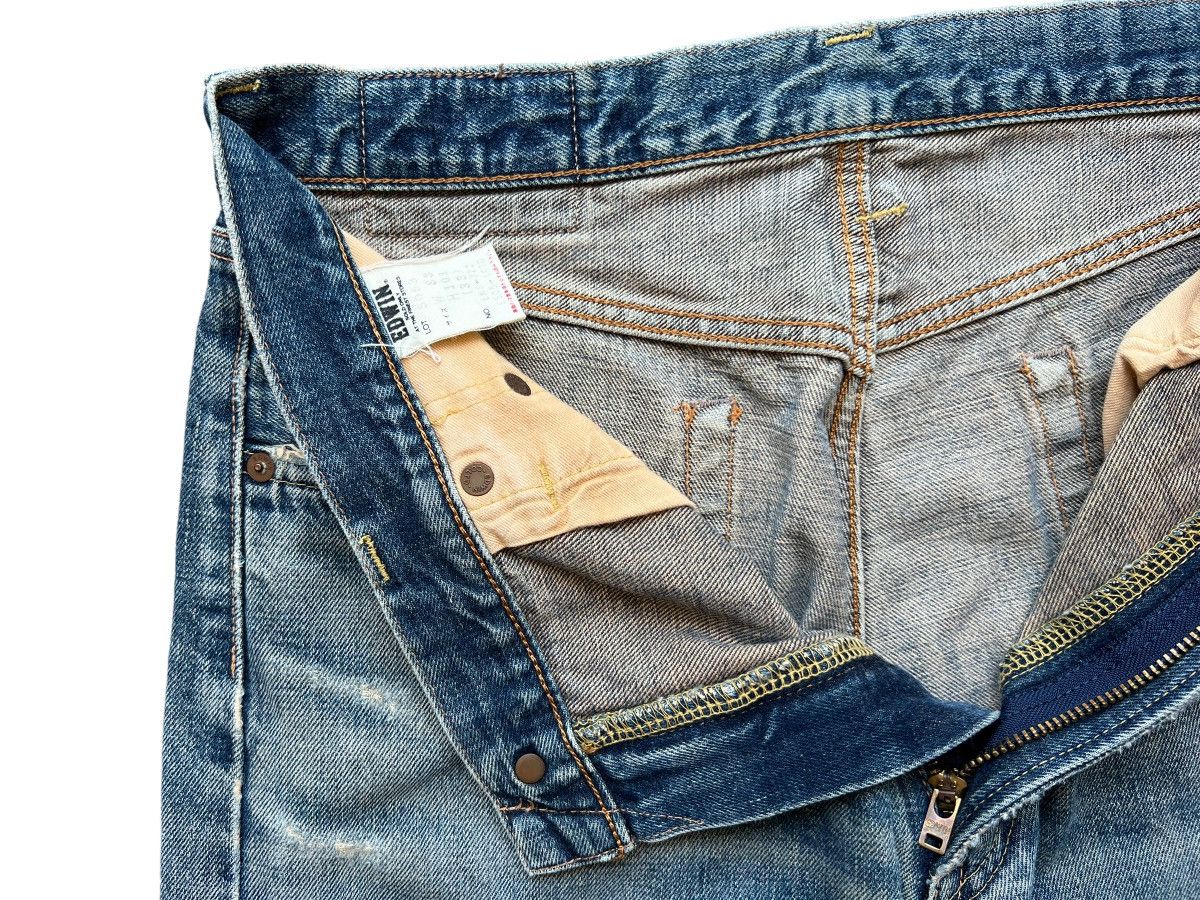 Edwin Vintage 90s Edwin 505xx Selvadge Rusty Jeans 34x28 Size US 34 / EU 50 - 10 Thumbnail