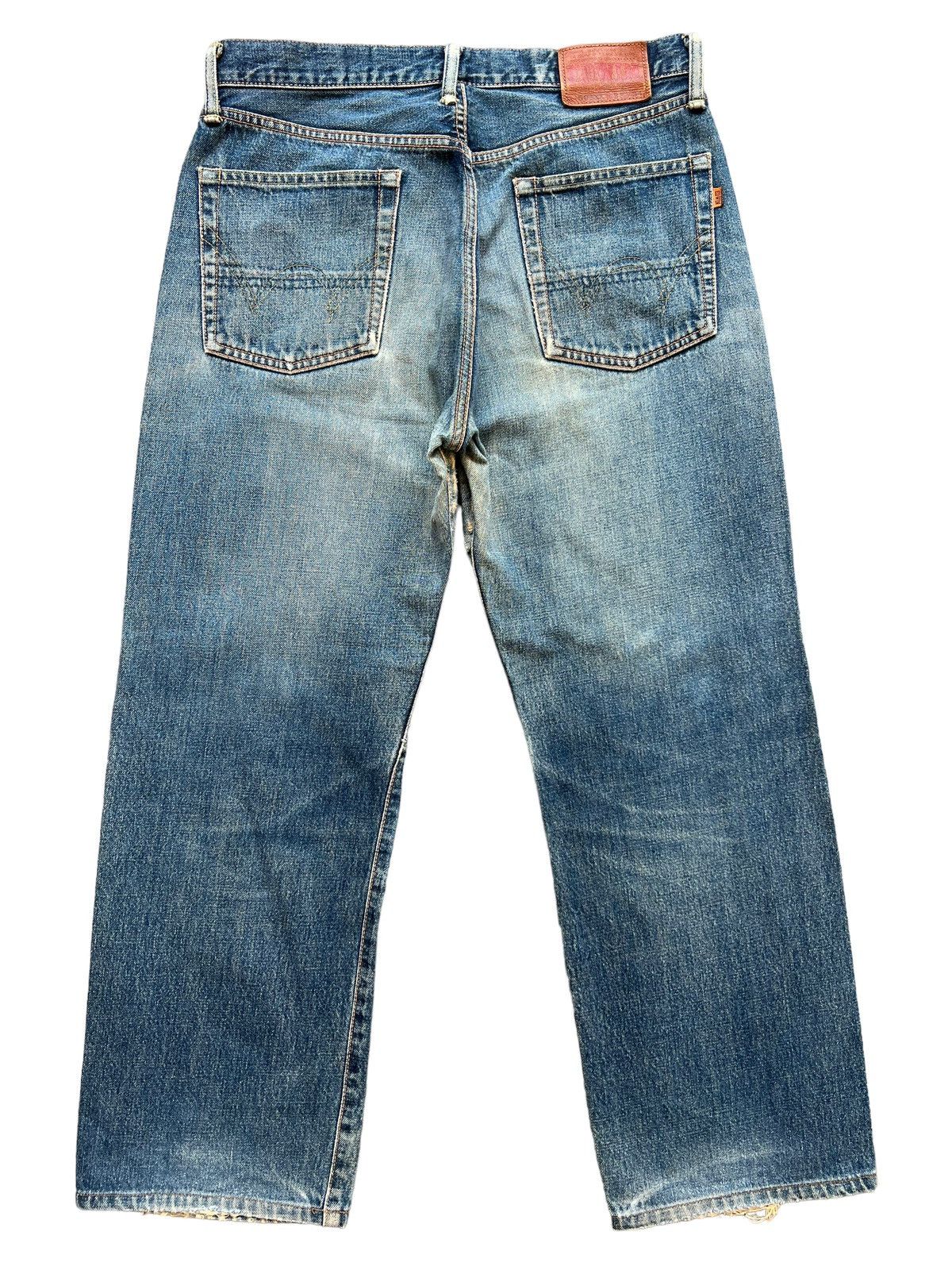 Edwin Vintage 90s Edwin 505xx Selvadge Rusty Jeans 34x28 Size US 34 / EU 50 - 2 Thumbnail