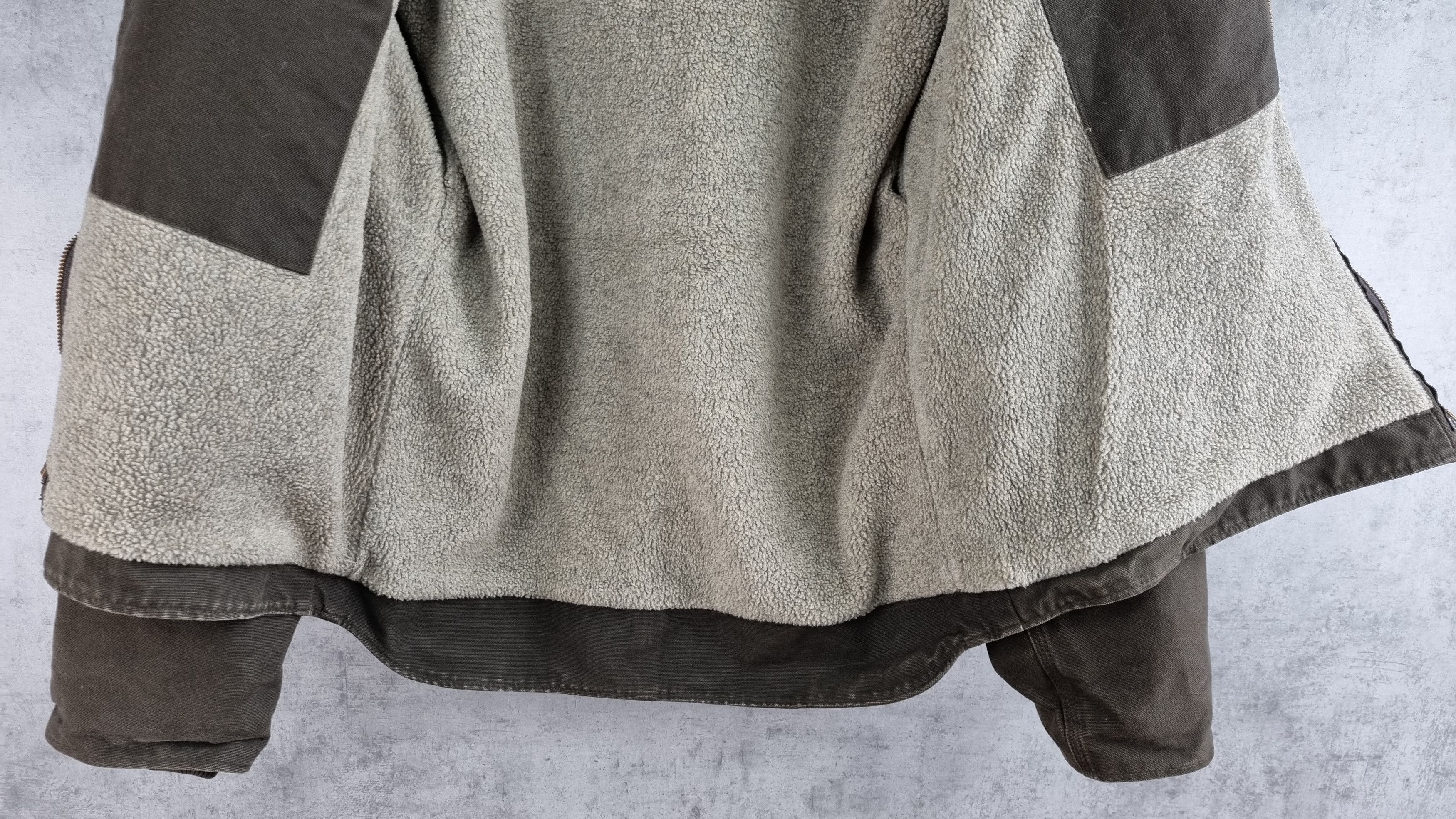 Carhartt × Vintage Rare 90s Carhartt Hooded Jacket Brown Earth Tone Size US L / EU 52-54 / 3 - 14 Thumbnail