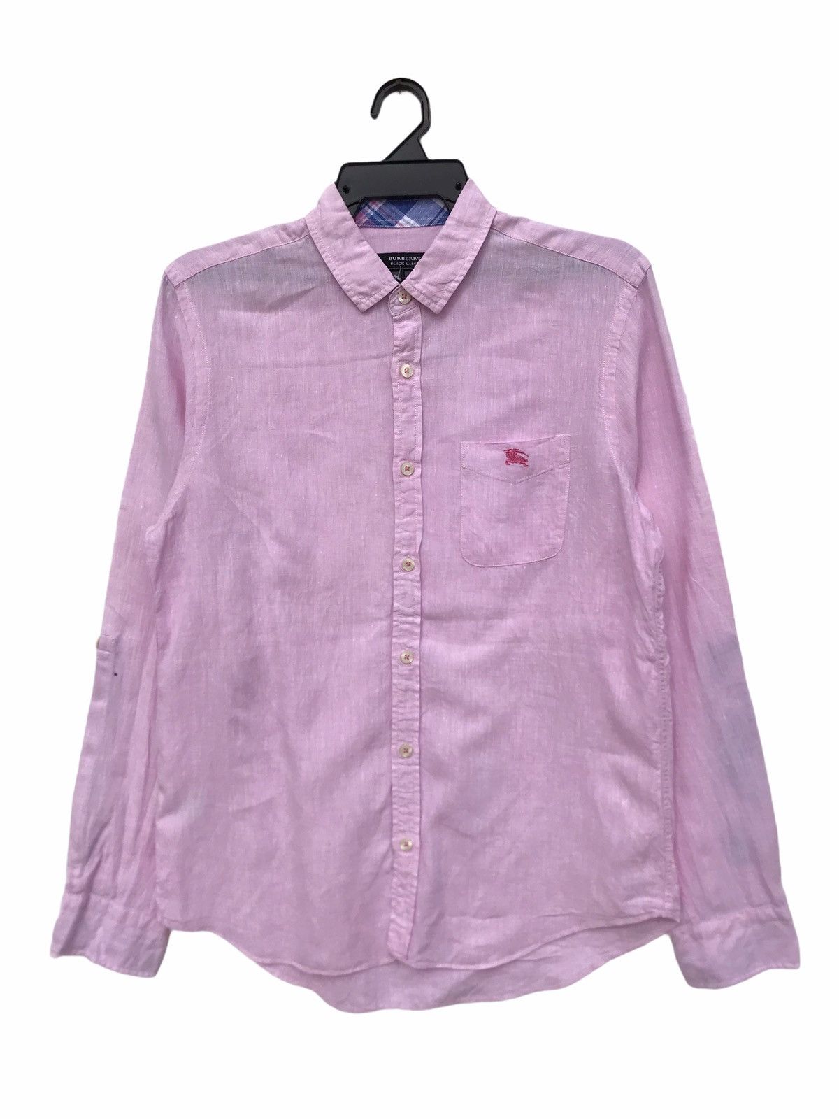 image of Burberry Black Label Linen Blend in Pink, Men's (Size Medium)