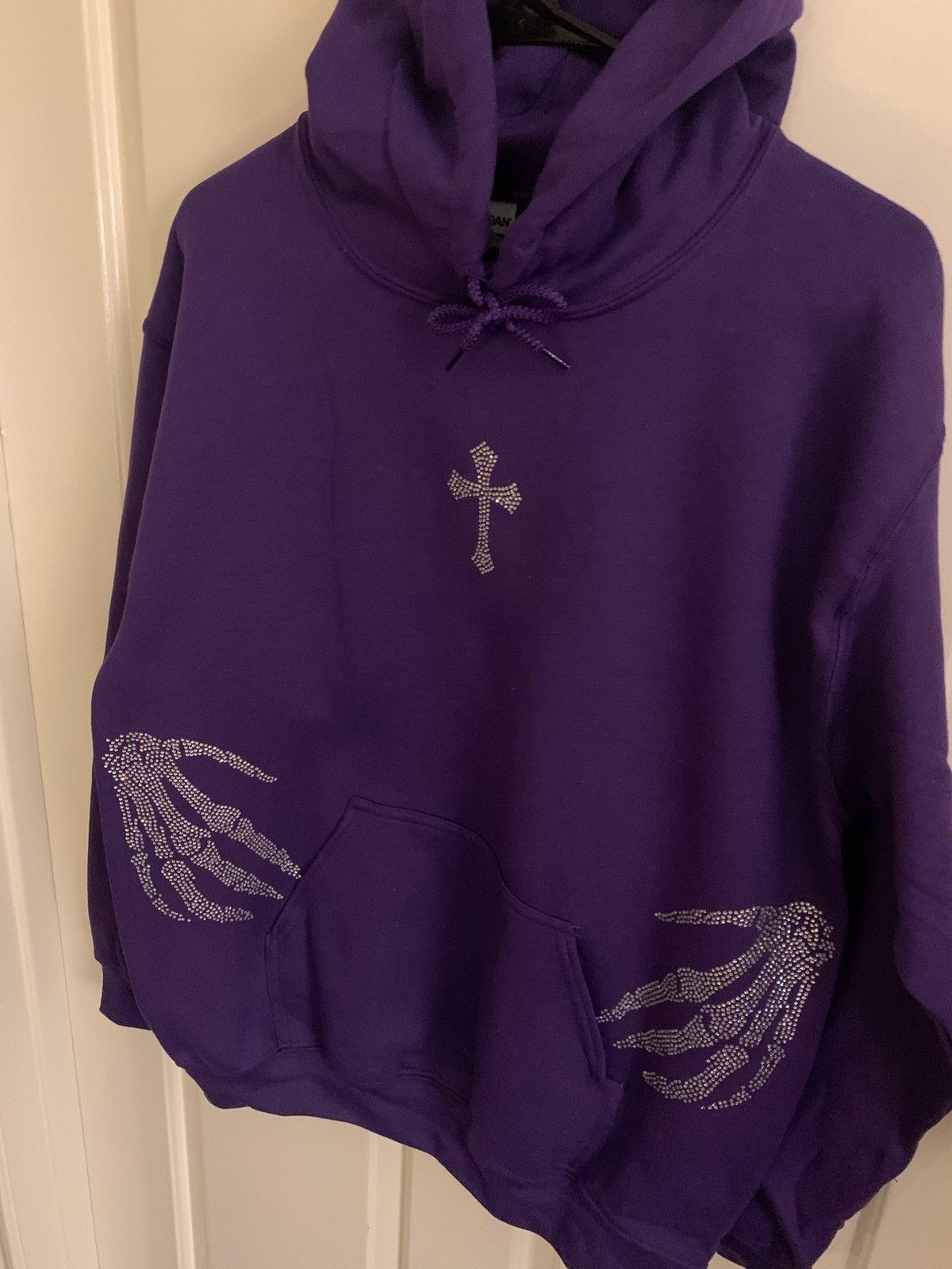 Other Rhinestones Skeleton Vintage Hoodie Size US XL / EU 56 / 4 - 6 Thumbnail