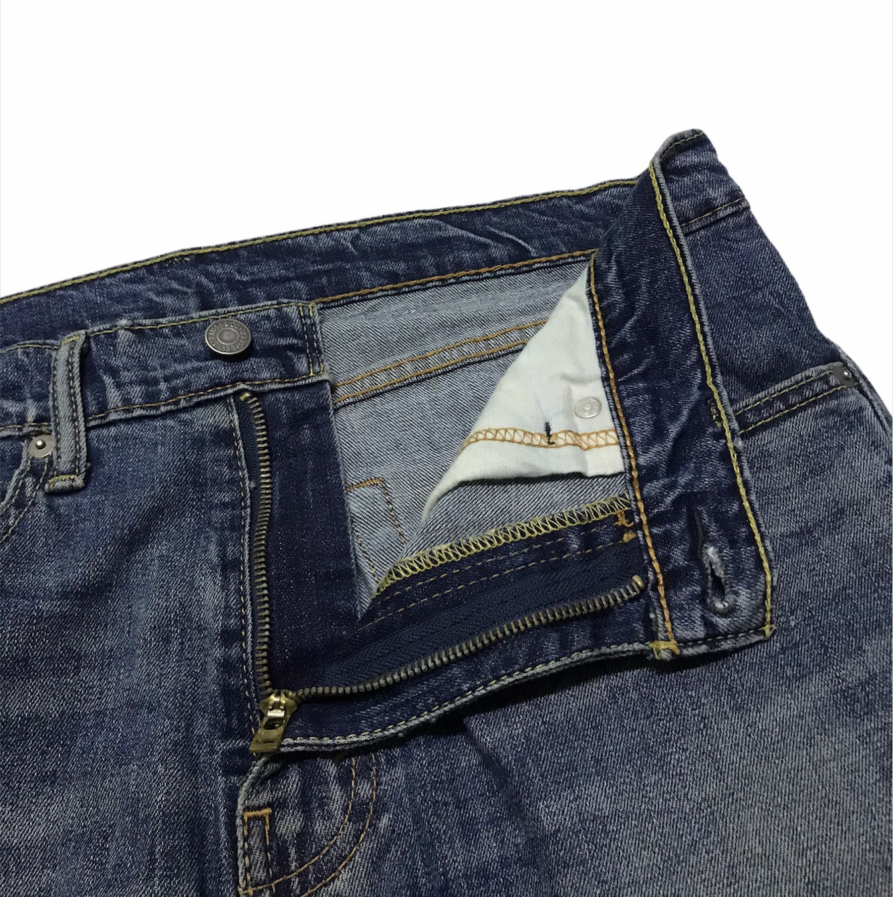 Levi's Levi's 502 blue denim jeans 30x26 Size US 30 / EU 46 - 4 Thumbnail