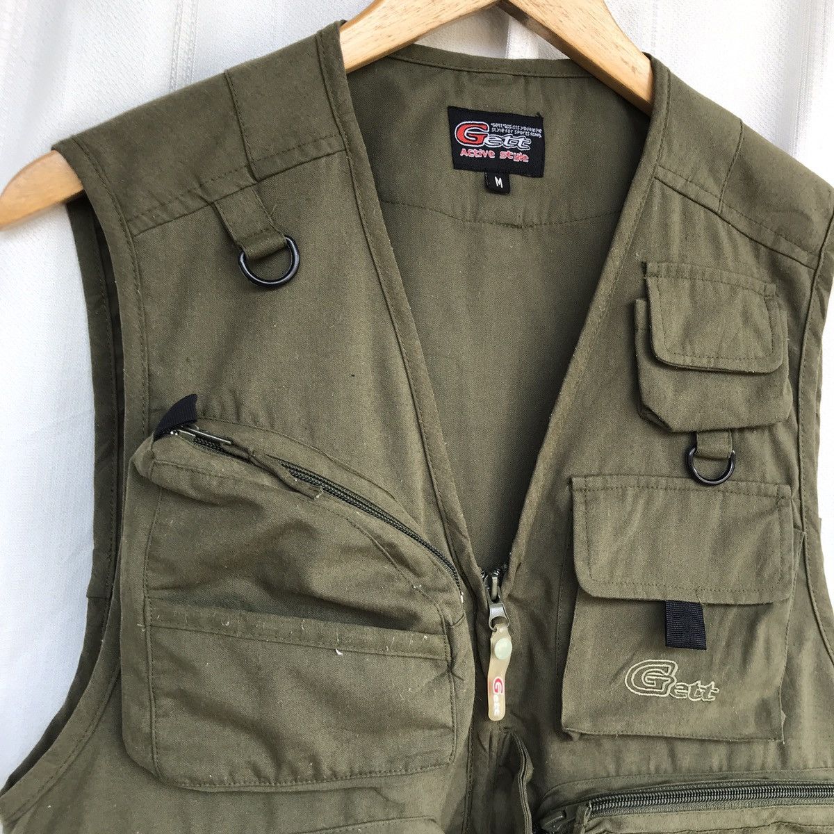 Japanese Brand GETT MESH TACTICAL MULTIPOCKET VEST Size US M / EU 48-50 / 2 - 6 Thumbnail