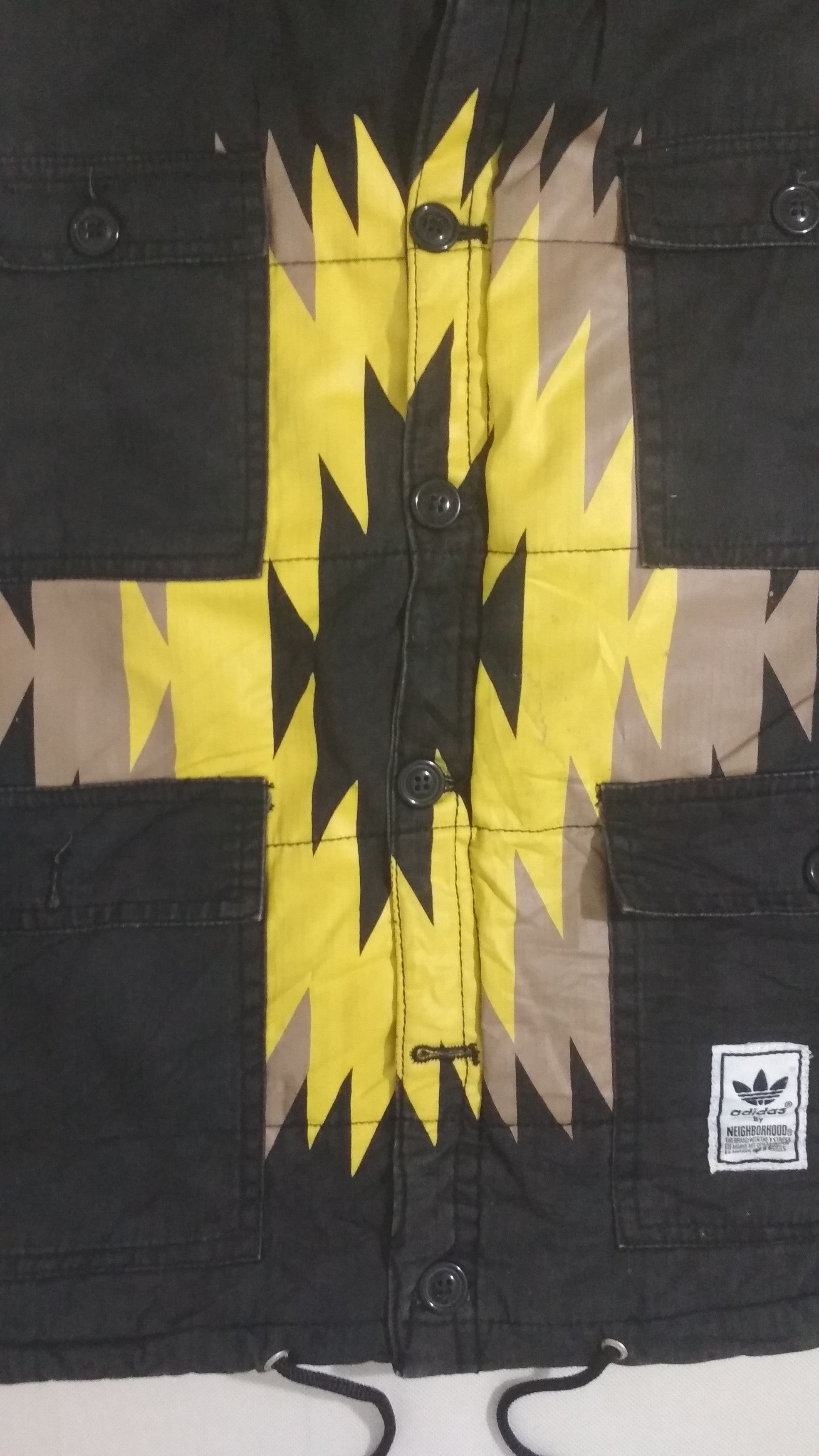 Adidas Rare Adidas X Neighborhood NBHD Tokyo Vest Jacket Size US M / EU 48-50 / 2 - 8 Thumbnail