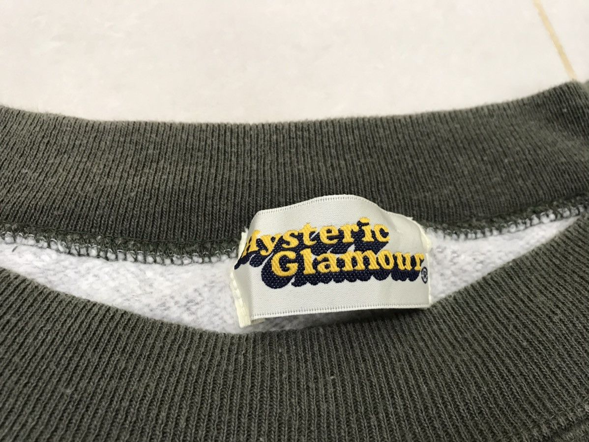 Hysteric Glamour Hysteric Glamour Striped Unisex Sweatshirt Grunge Style Size M / US 6-8 / IT 42-44 - 3 Thumbnail