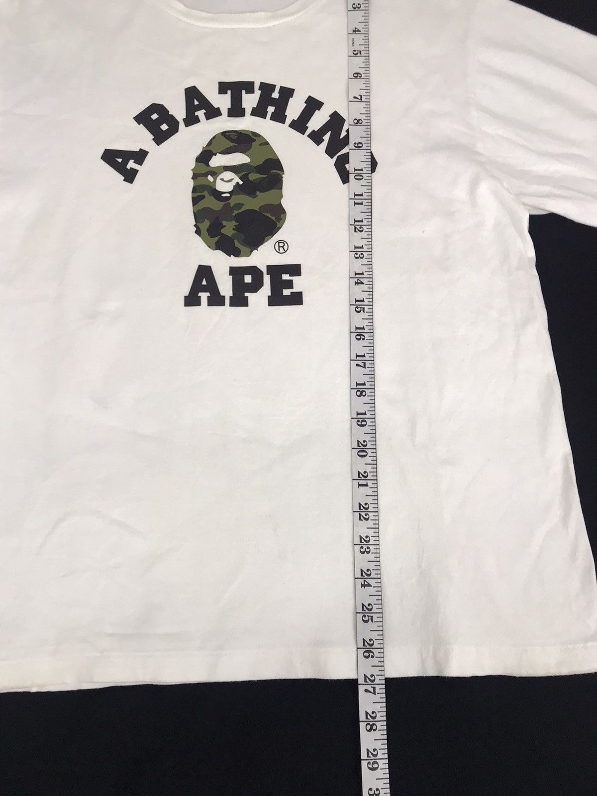 Bape 1st Camo College Tee Size US L / EU 52-54 / 3 - 9 Thumbnail