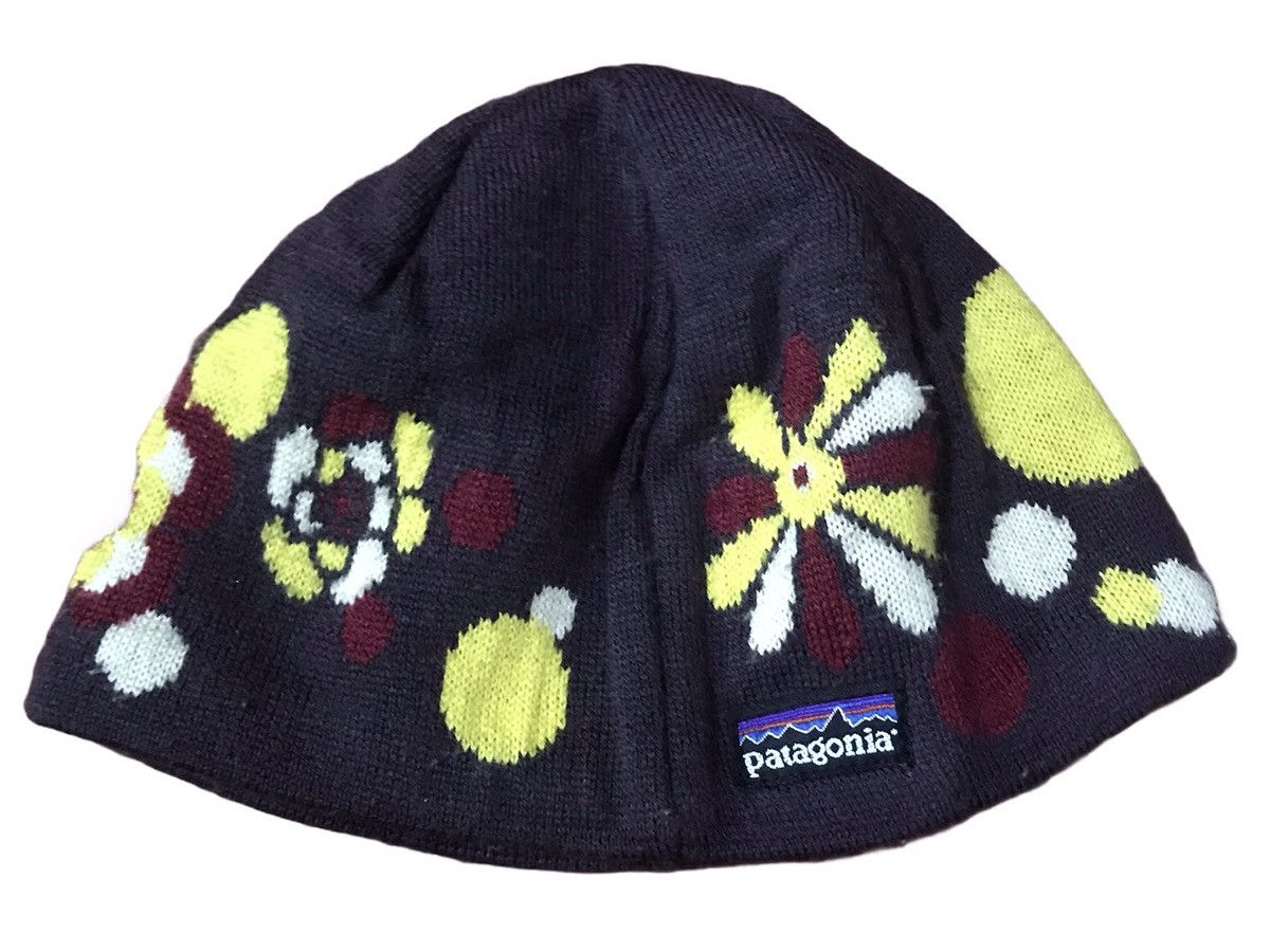 Patagonia Unique Patagonia floral artwork beanie one size fits all Size ONE SIZE - 1 Thumbnail
