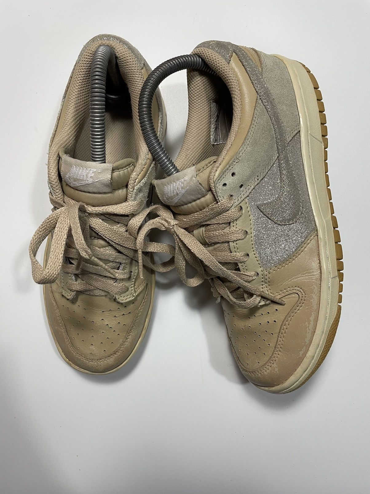 Vintage Vintage Nike Dunk low 08 11 bling wheat nude reese brown Sha Size US 6.5 / EU 39-40 - 6 Thumbnail