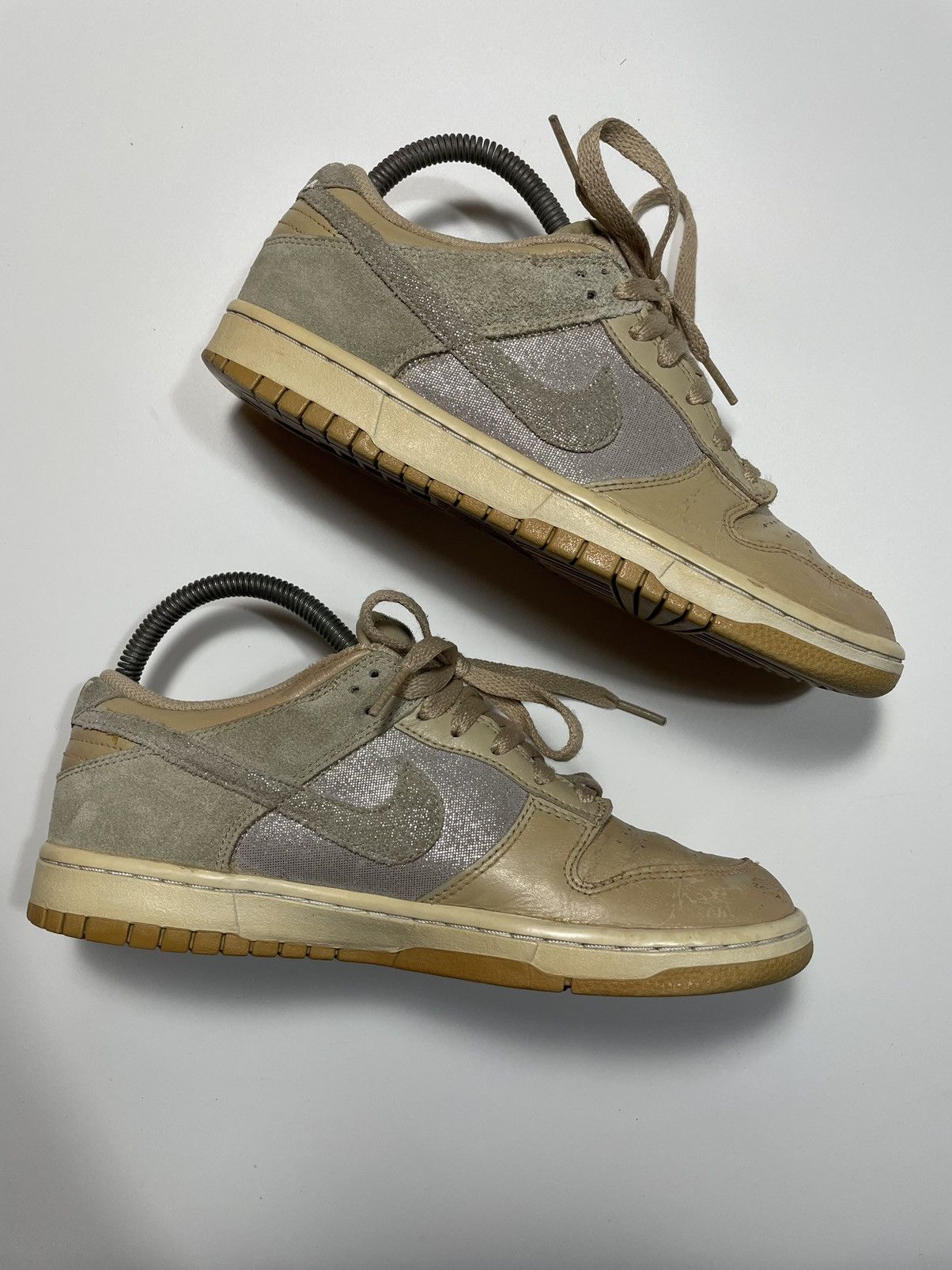 Vintage Vintage Nike Dunk low 08 11 bling wheat nude reese brown Sha Size US 6.5 / EU 39-40 - 5 Thumbnail