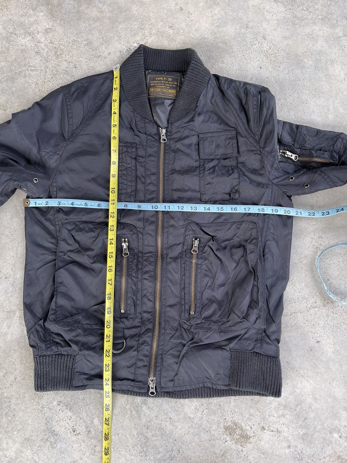 Japanese Brand 291295 Homme Japan bomber jacket Size US M / EU 48-50 / 2 - 7 Thumbnail