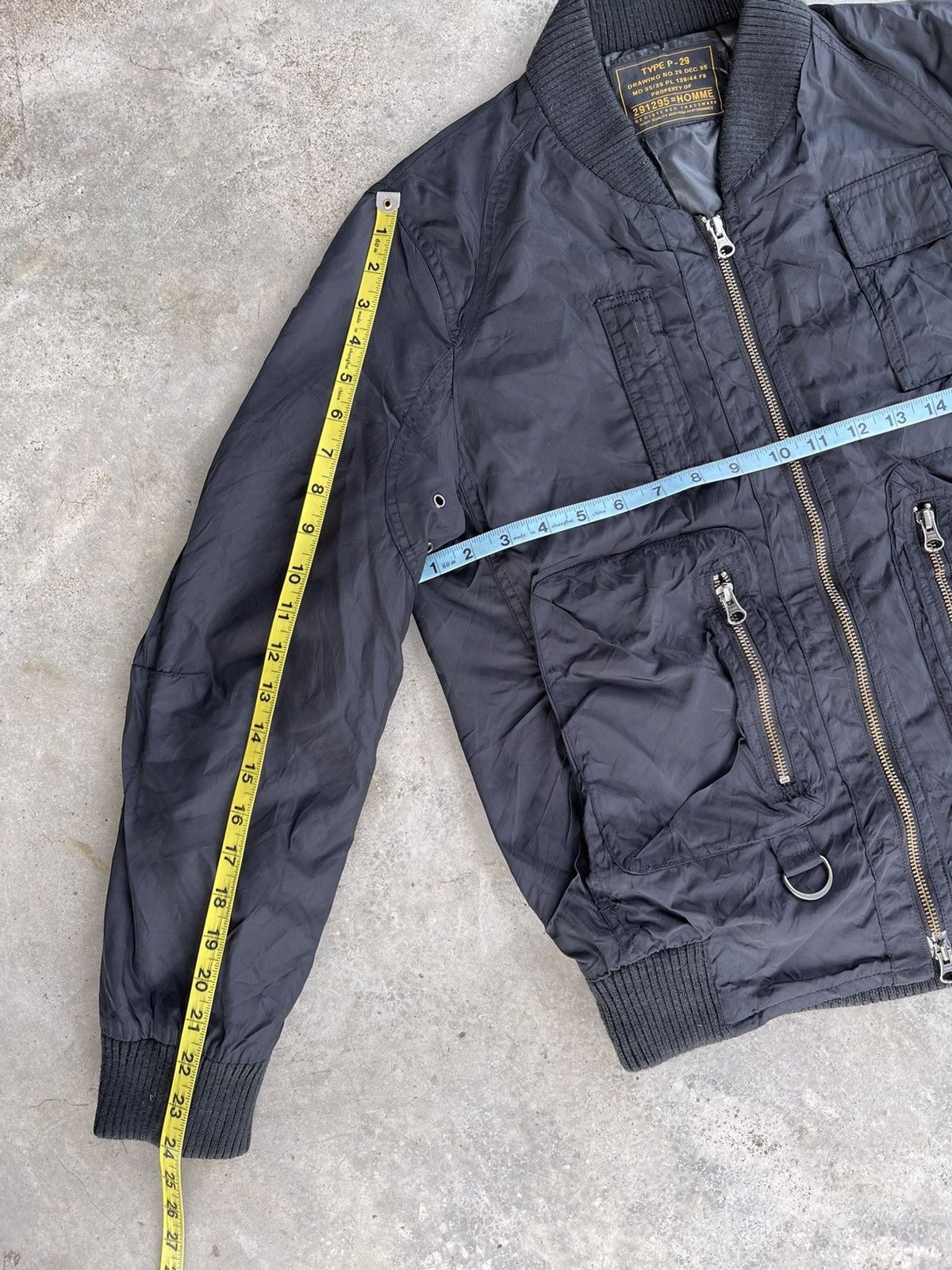 Japanese Brand 291295 Homme Japan bomber jacket Size US M / EU 48-50 / 2 - 8 Thumbnail