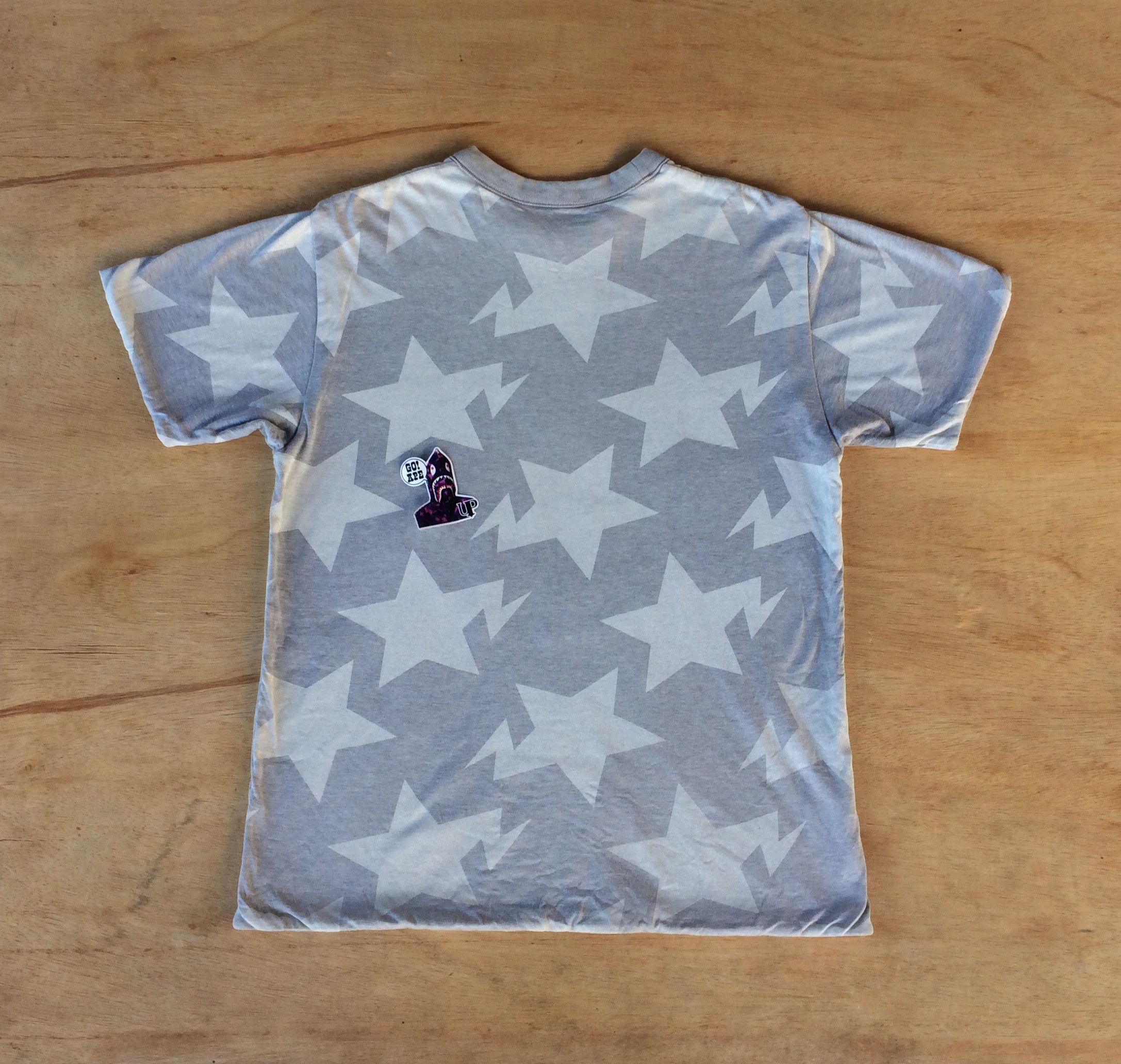 Bape × Nigo Sta Pattern Reversible Tee Size US M / EU 48-50 / 2 - 3 Thumbnail