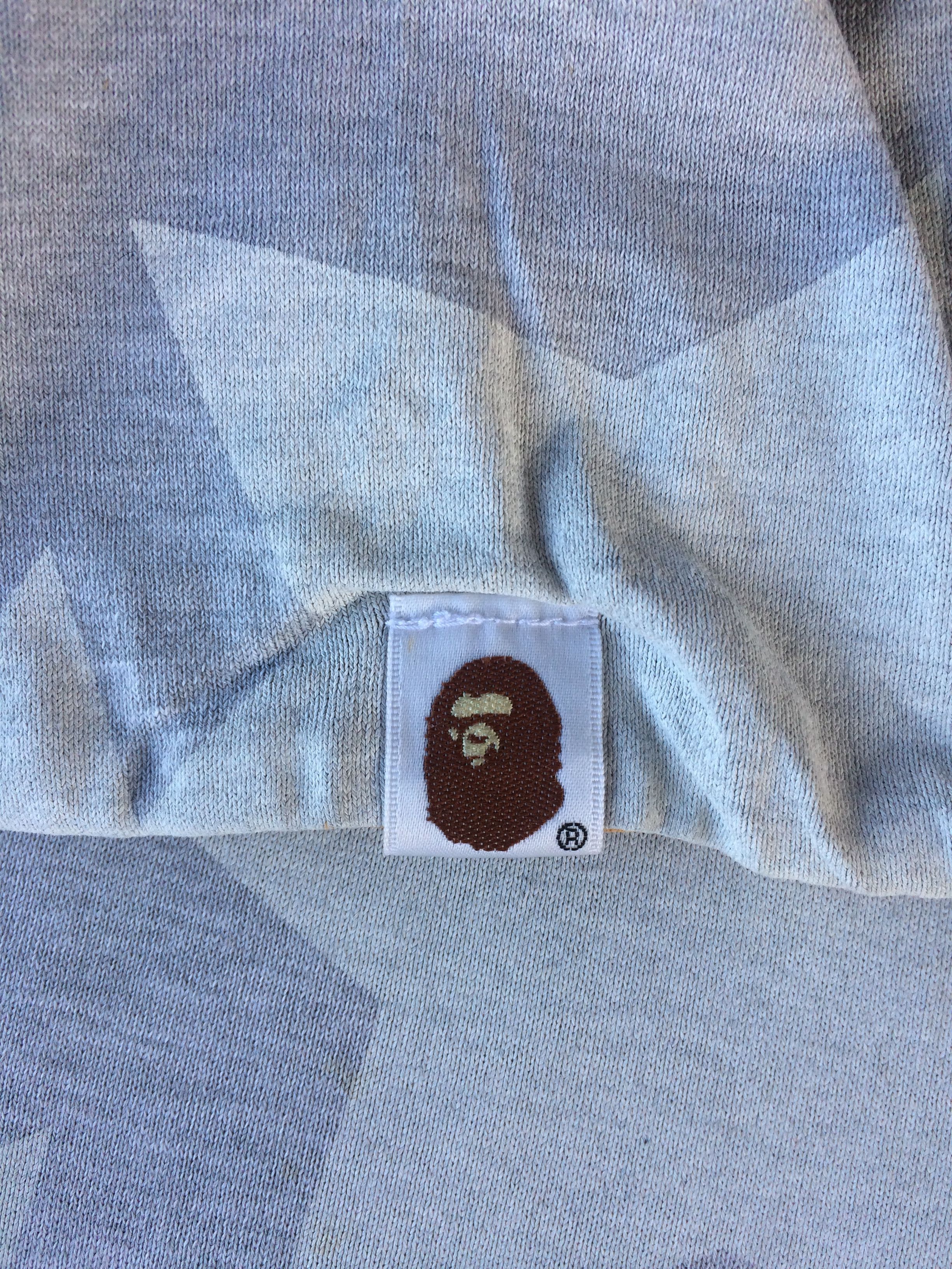 Bape × Nigo Sta Pattern Reversible Tee Size US M / EU 48-50 / 2 - 8 Thumbnail