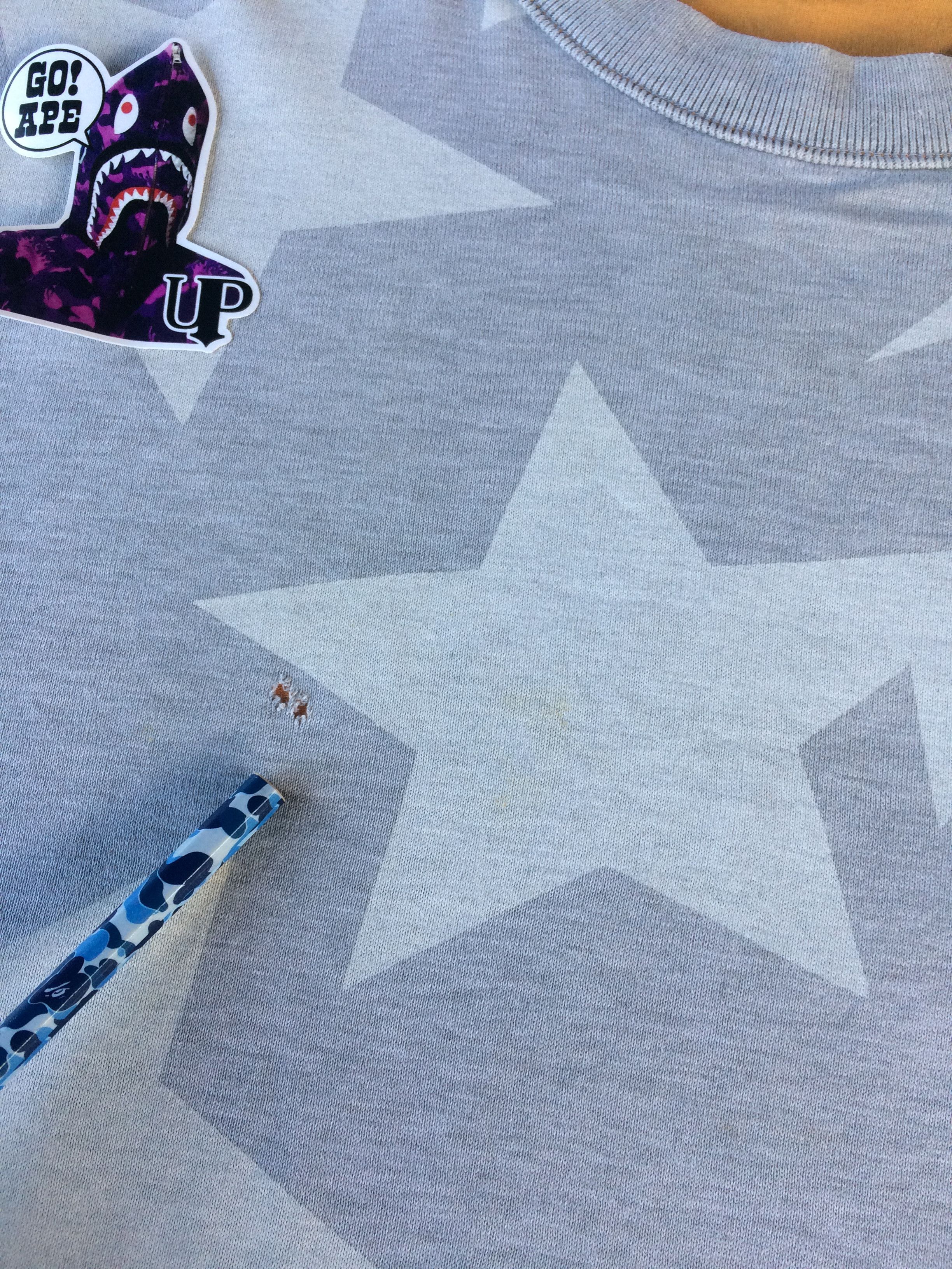 Bape × Nigo Sta Pattern Reversible Tee Size US M / EU 48-50 / 2 - 13 Thumbnail
