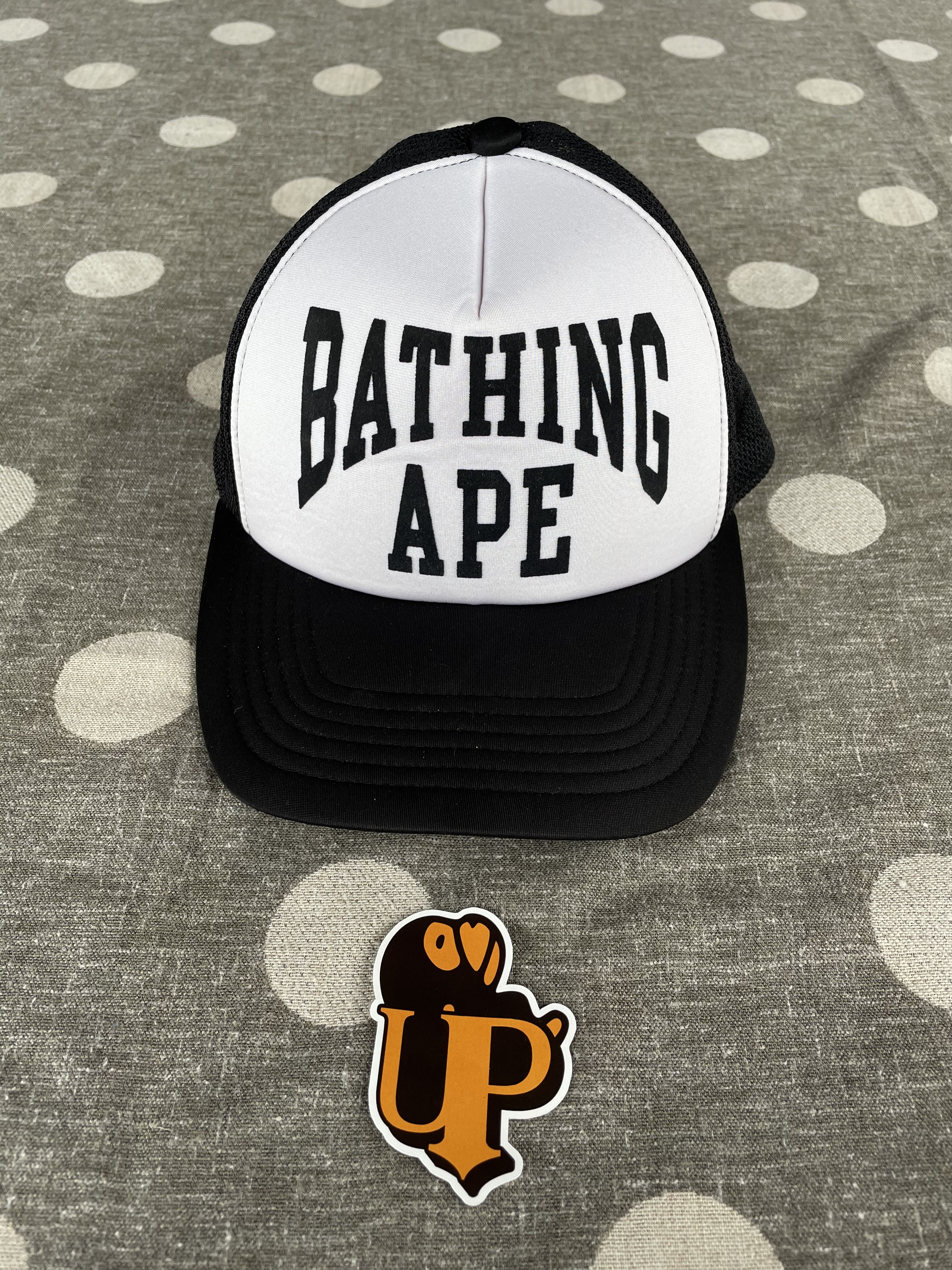 Bape NYC Logo Mesh Cap Size ONE SIZE - 3 Thumbnail