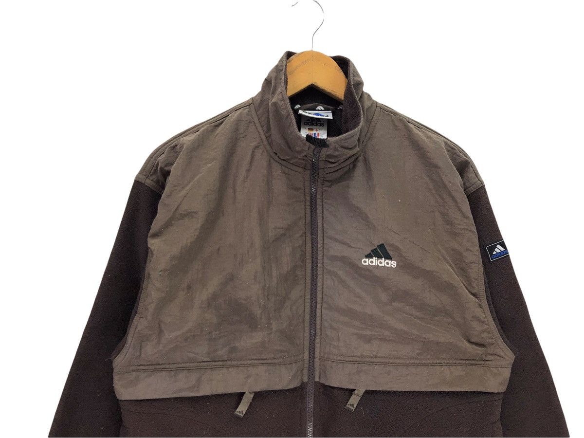 Adidas × Vintage Vintage Adidas Big Logo Fleece Jacket Size US S / EU 44-46 / 1 - 4 Thumbnail