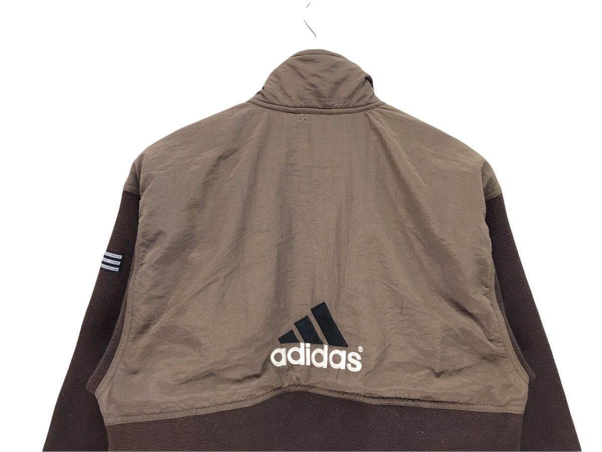 Adidas × Vintage Vintage Adidas Big Logo Fleece Jacket Size US S / EU 44-46 / 1 - 3 Thumbnail