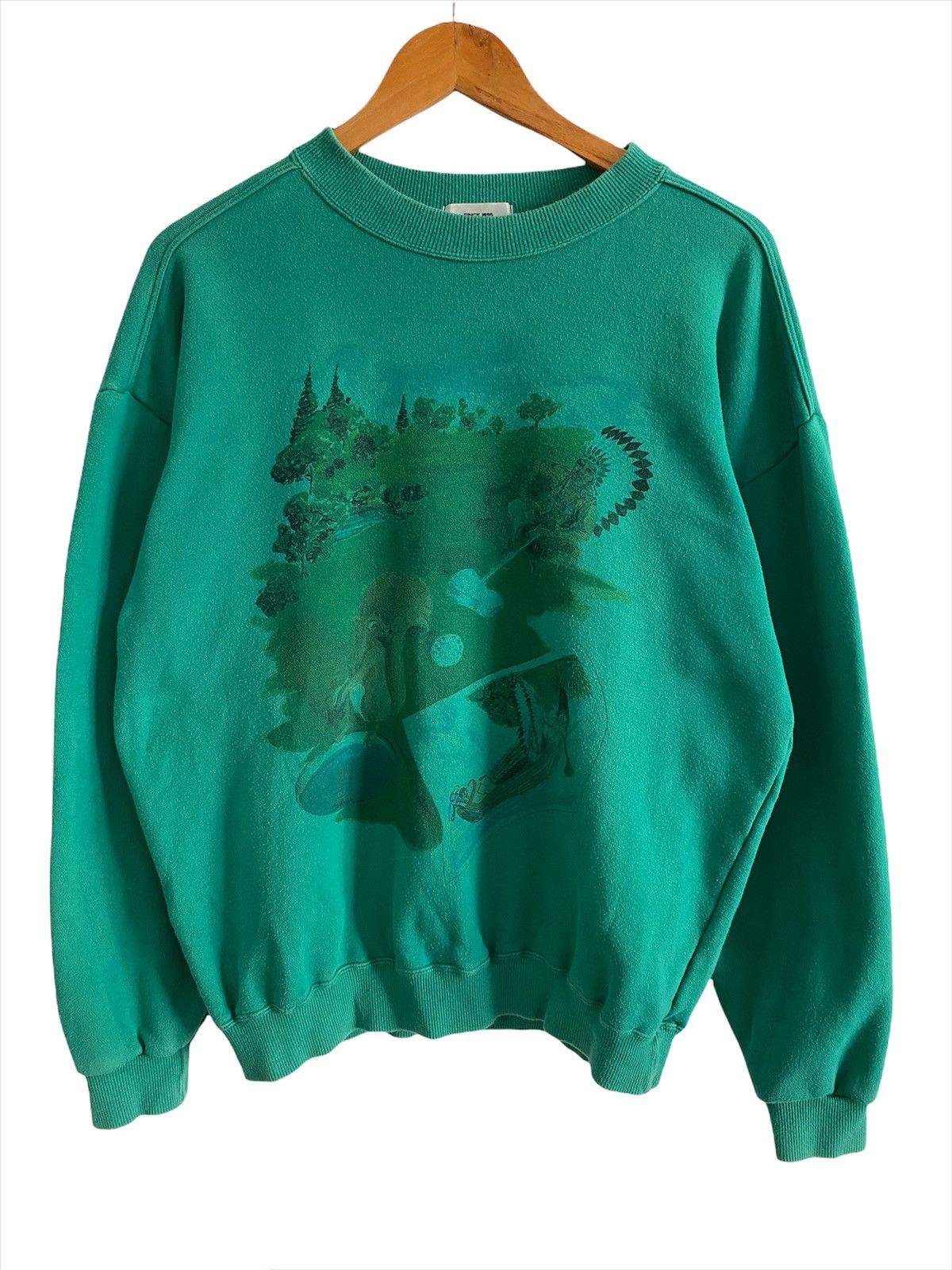 Tiger Woods × Vintage Vintage Us Open Golf Sweatshirt pullover Size US L / EU 52-54 / 3 - 1 Thumbnail
