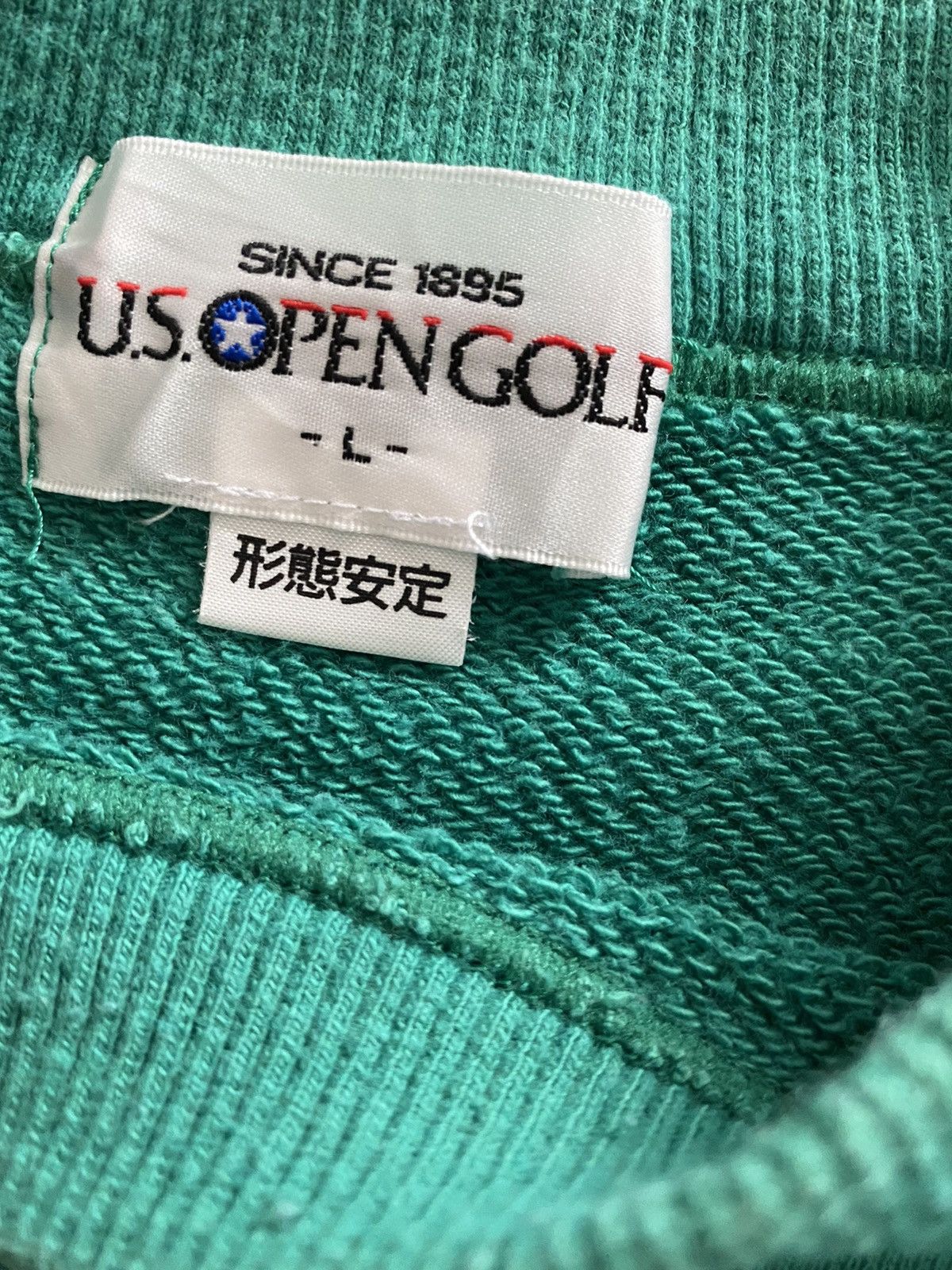Tiger Woods × Vintage Vintage Us Open Golf Sweatshirt pullover Size US L / EU 52-54 / 3 - 6 Thumbnail