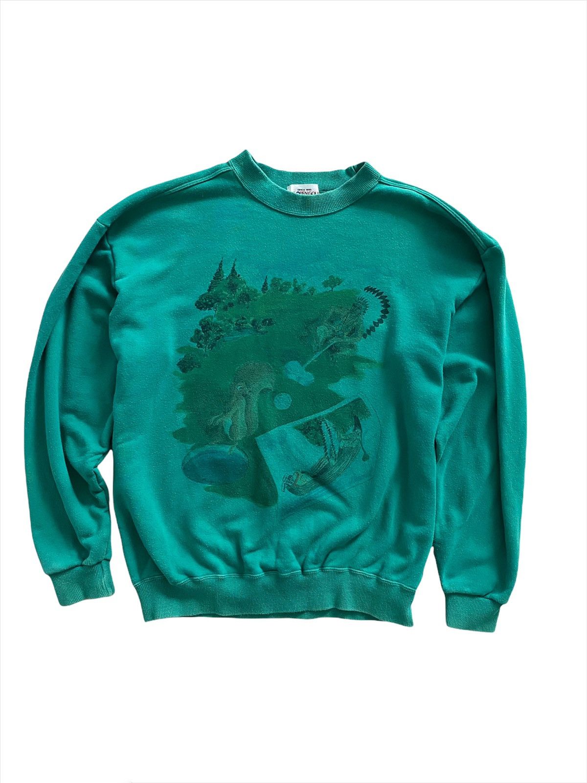 Tiger Woods × Vintage Vintage Us Open Golf Sweatshirt pullover Size US L / EU 52-54 / 3 - 4 Thumbnail