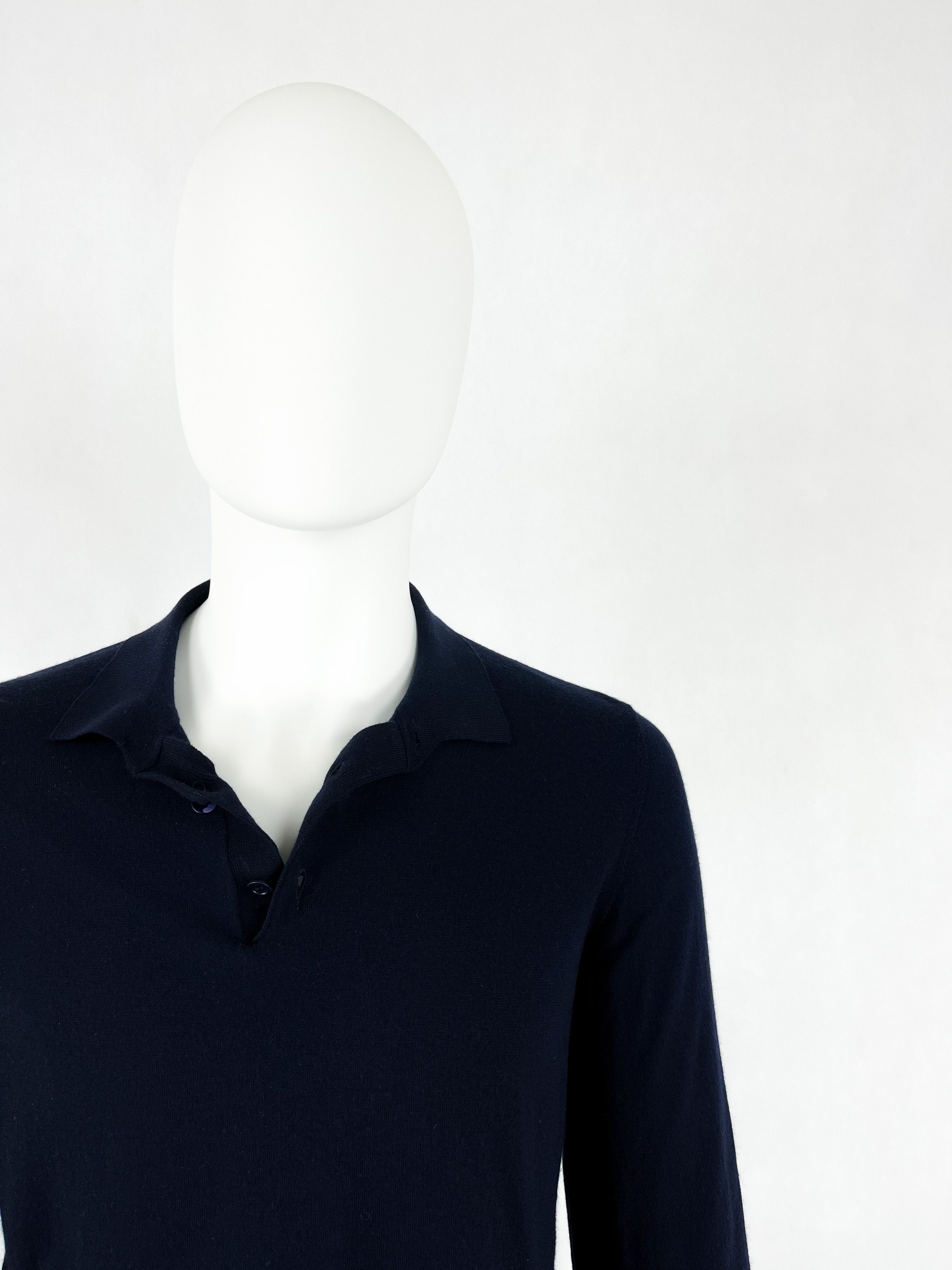 Brunello Cucinelli Brunello cucinelli navy cashmere sweater jumper Size US M / EU 48-50 / 2 - 6 Thumbnail