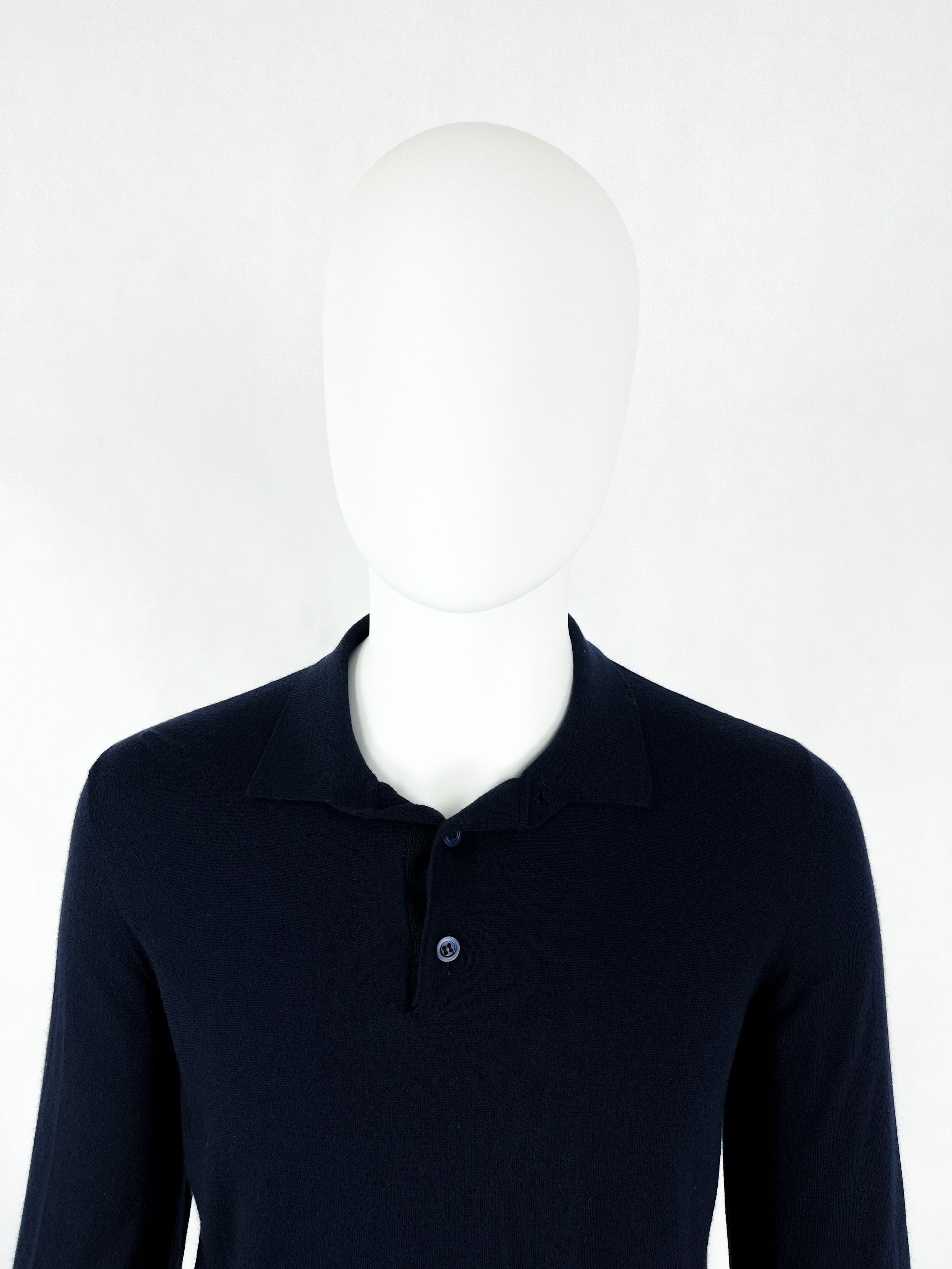 Brunello Cucinelli Brunello cucinelli navy cashmere sweater jumper Size US M / EU 48-50 / 2 - 5 Thumbnail