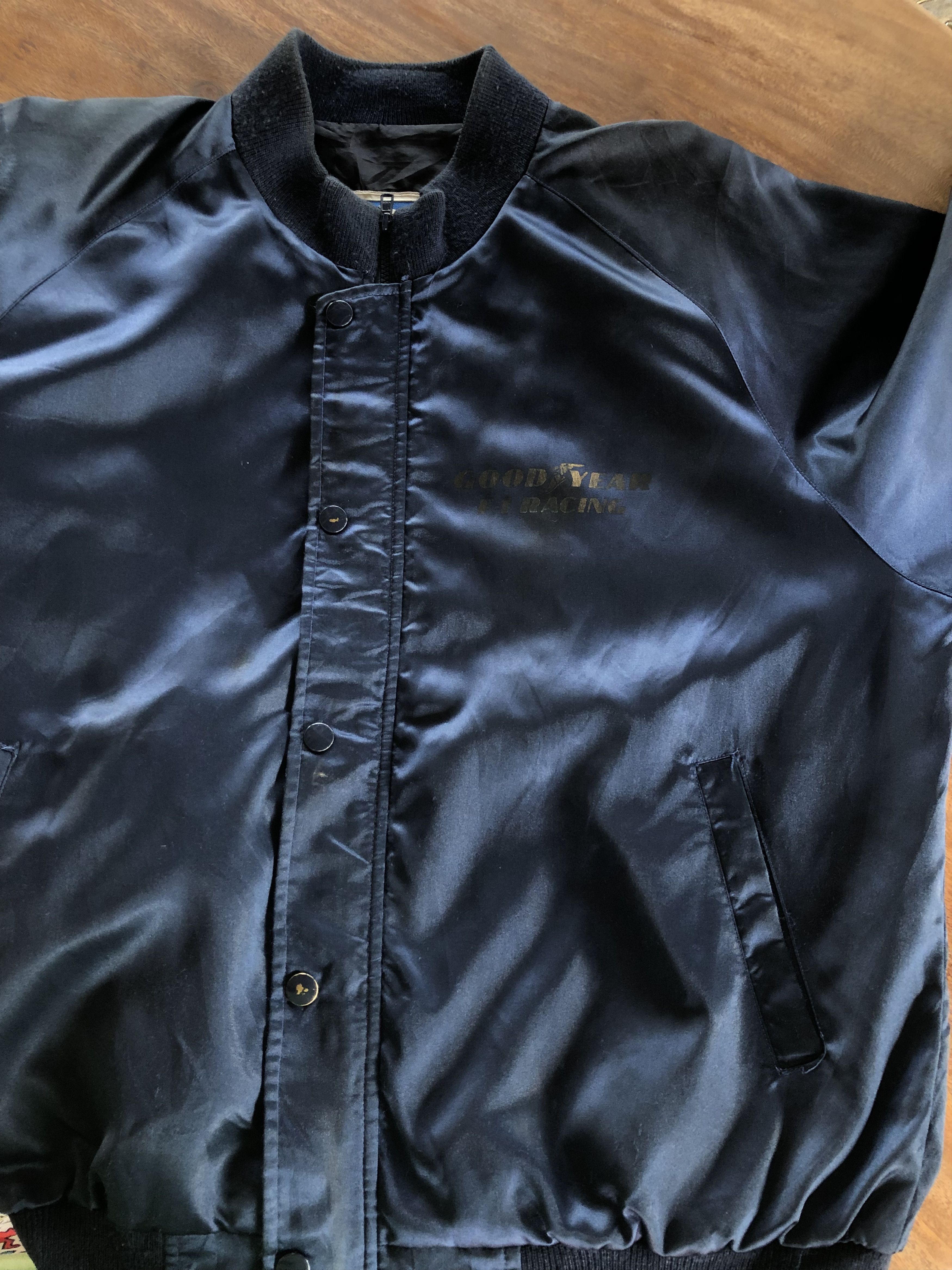 Vintage VINTAGE 90’S DISTRESSED GOODYEAR F1 RACING JACKET Size US M / EU 48-50 / 2 - 11 Thumbnail