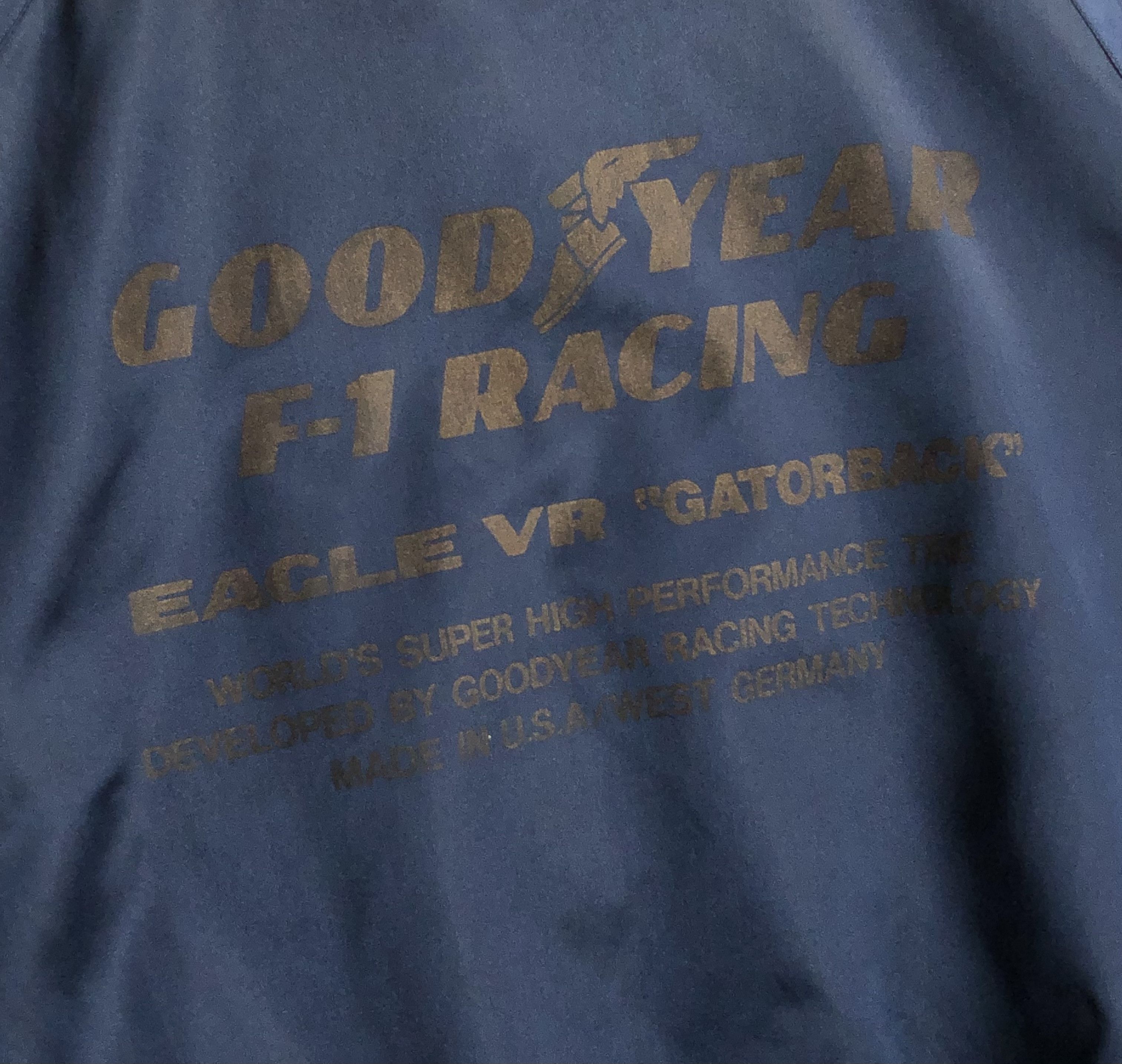 Vintage VINTAGE 90’S DISTRESSED GOODYEAR F1 RACING JACKET Size US M / EU 48-50 / 2 - 3 Thumbnail