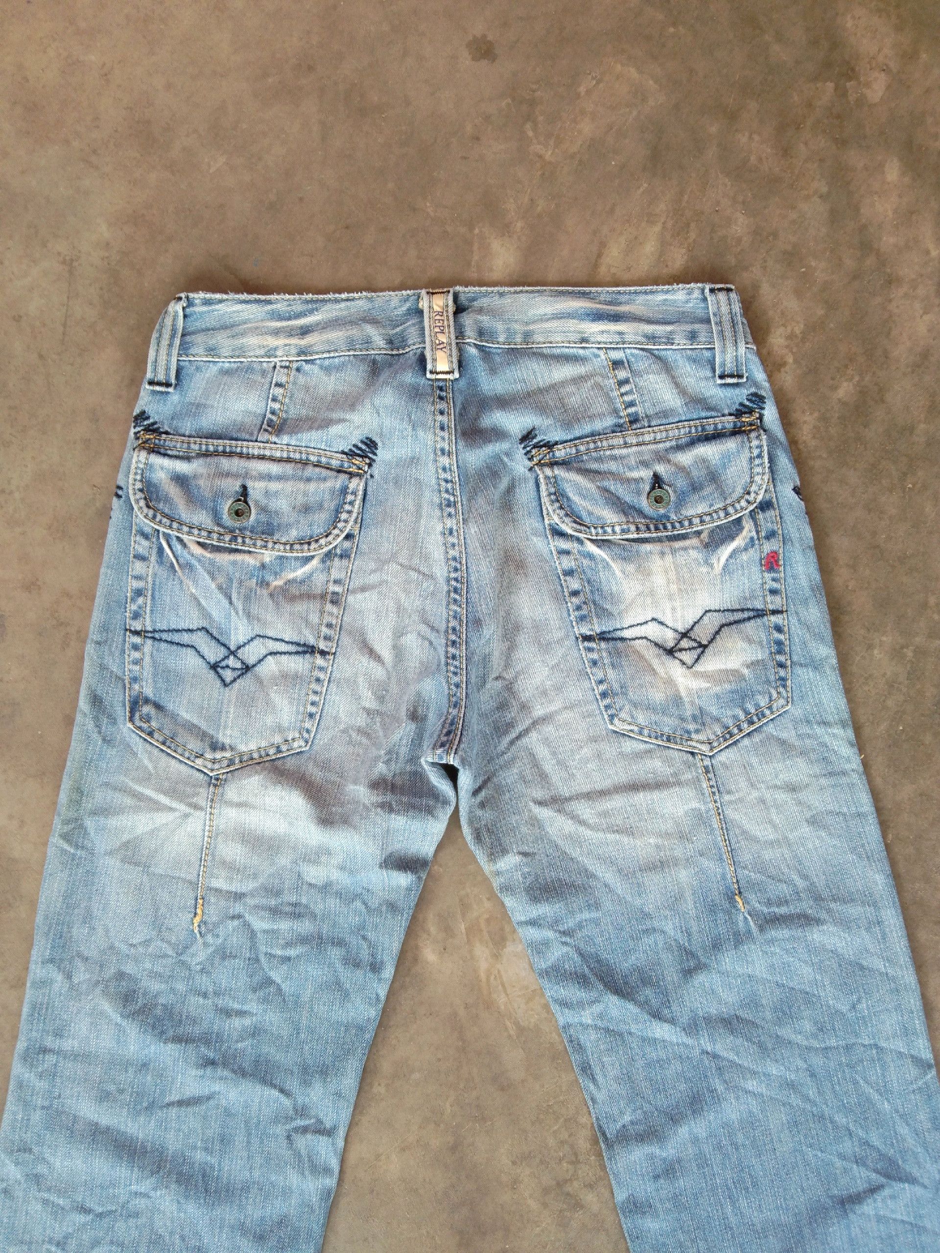 Replay Vintage Flared Replay Boot Cut Jeans 28x31 Size US 28 / EU 44 - 5 Thumbnail