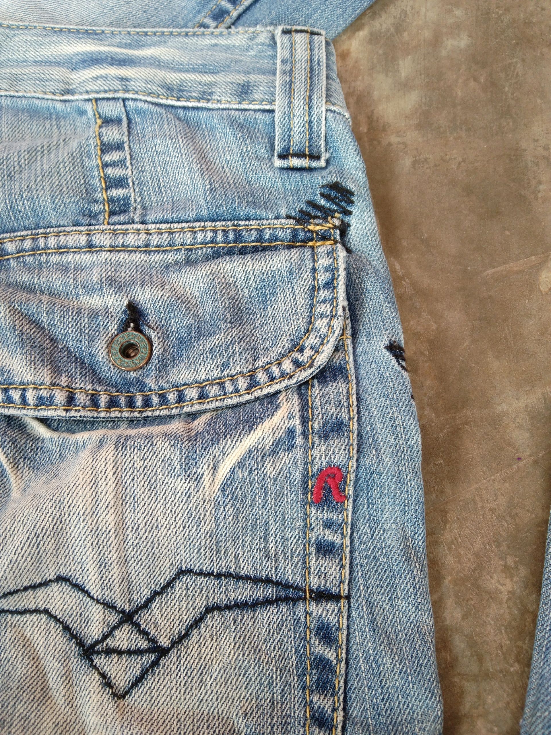 Replay Vintage Flared Replay Boot Cut Jeans 28x31 Size US 28 / EU 44 - 4 Thumbnail