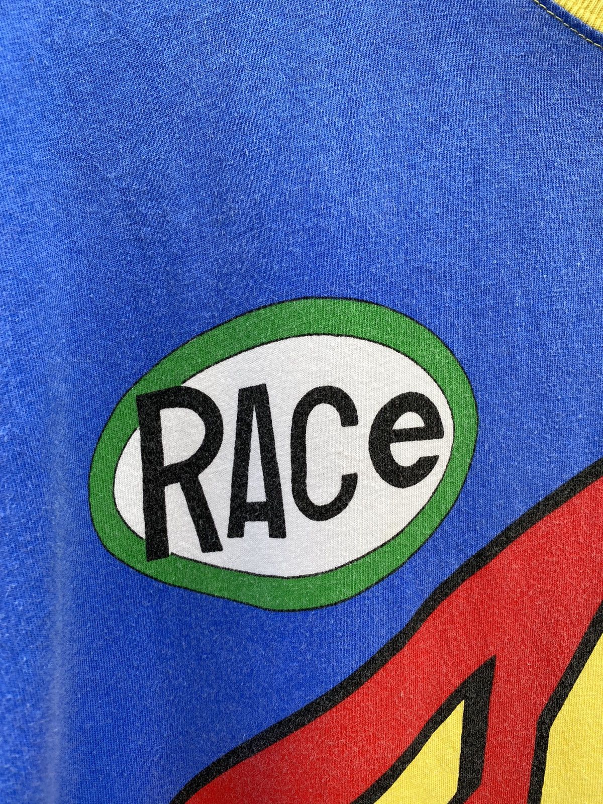 Mickey Mouse × Sports Specialties 💥RARE!90s Mickey Race Team FORMULA1 Multicolor Alloverprint Size US L / EU 52-54 / 3 - 8 Thumbnail