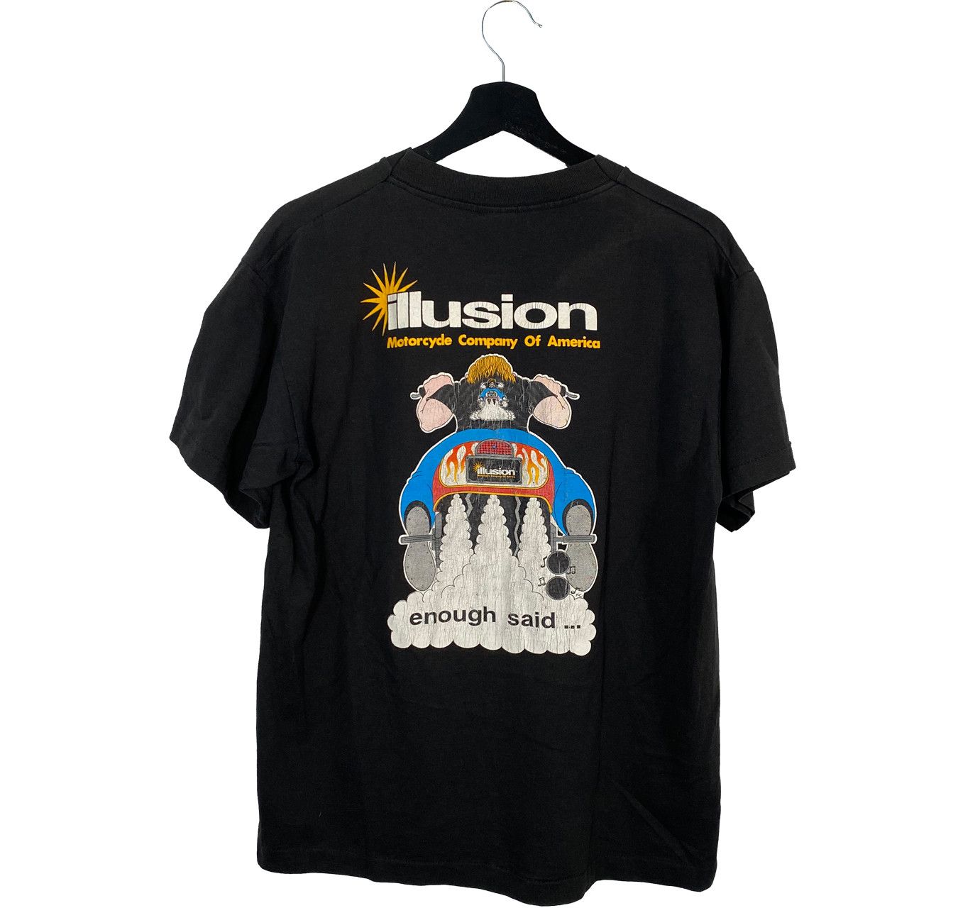 Vintage Vintage Made in USA Double Sided Motorcycle Tee Size US L / EU 52-54 / 3 - 2 Thumbnail