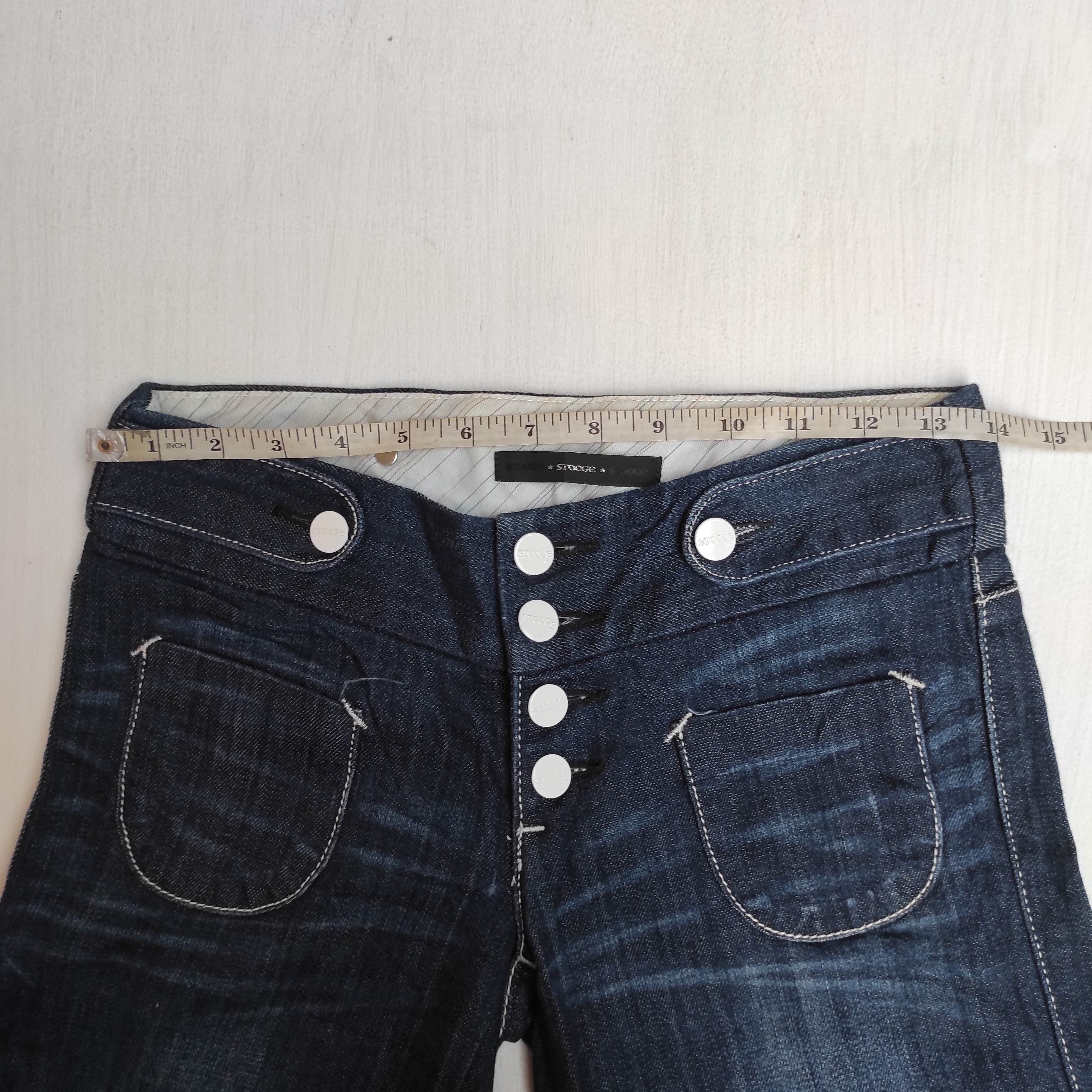 Hysteric Glamour Flare Jeans STOOGE low rise Bootcut Denim Size 26" / US 2 / IT 38 - 13 Thumbnail