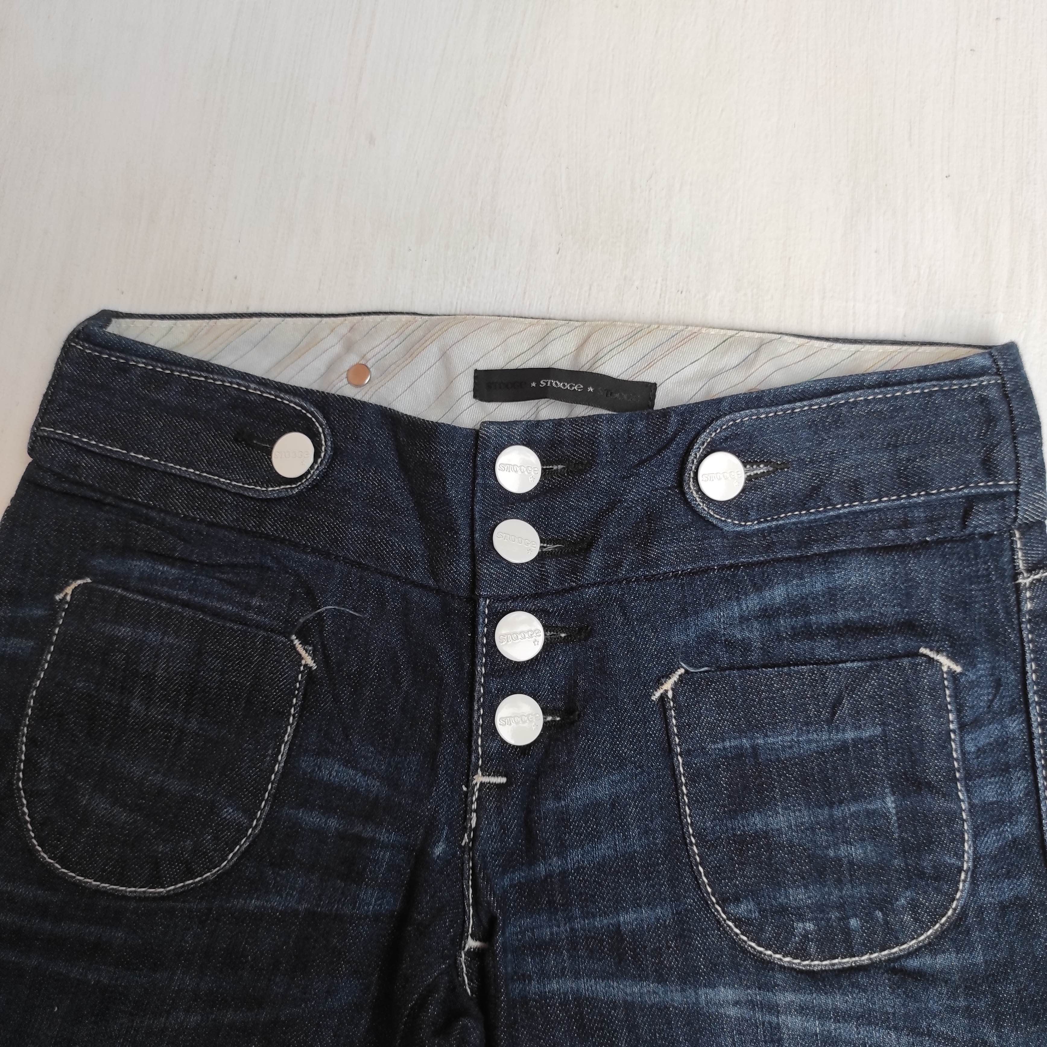 Hysteric Glamour Flare Jeans STOOGE low rise Bootcut Denim Size 26" / US 2 / IT 38 - 5 Thumbnail