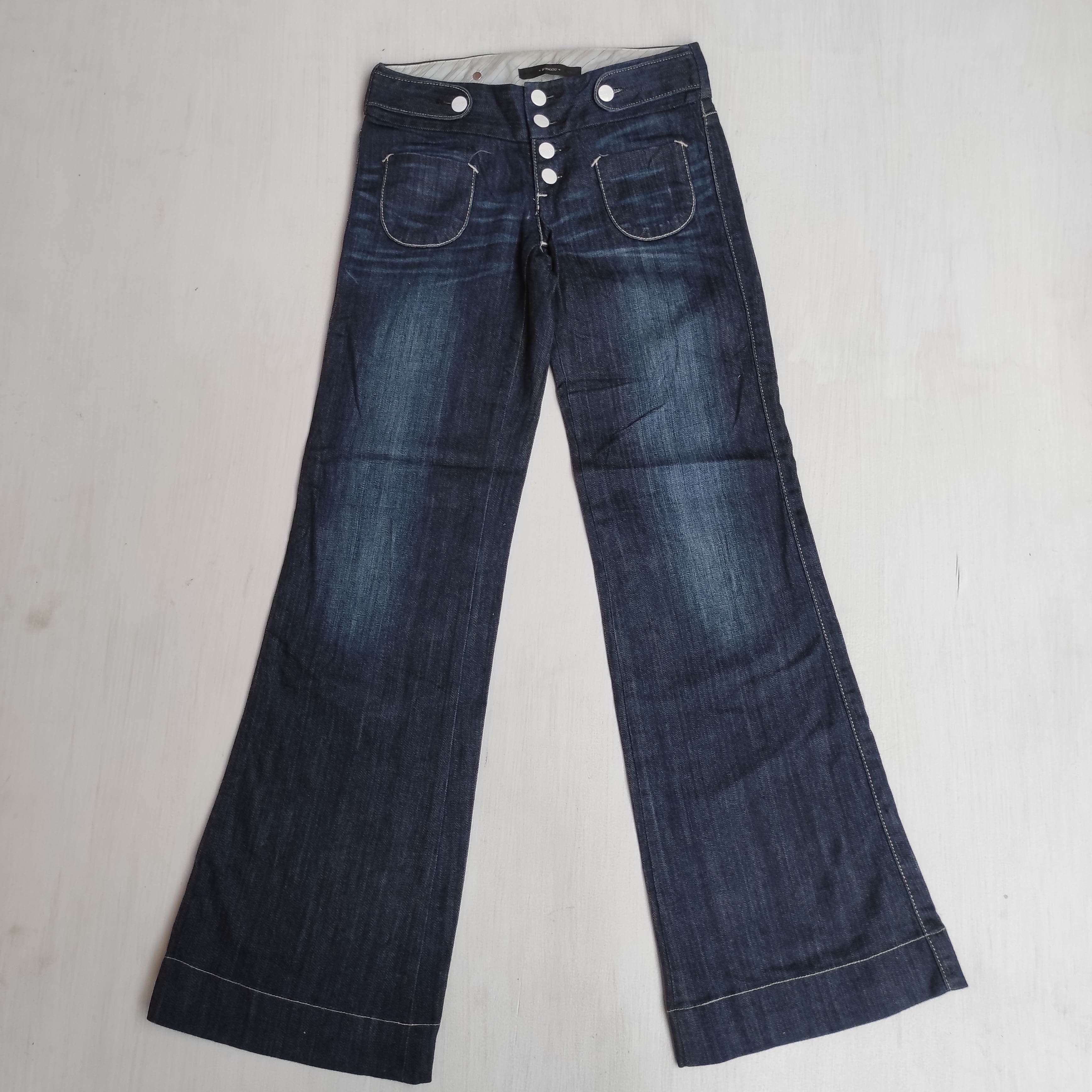 Hysteric Glamour Flare Jeans STOOGE low rise Bootcut Denim Size 26" / US 2 / IT 38 - 3 Thumbnail