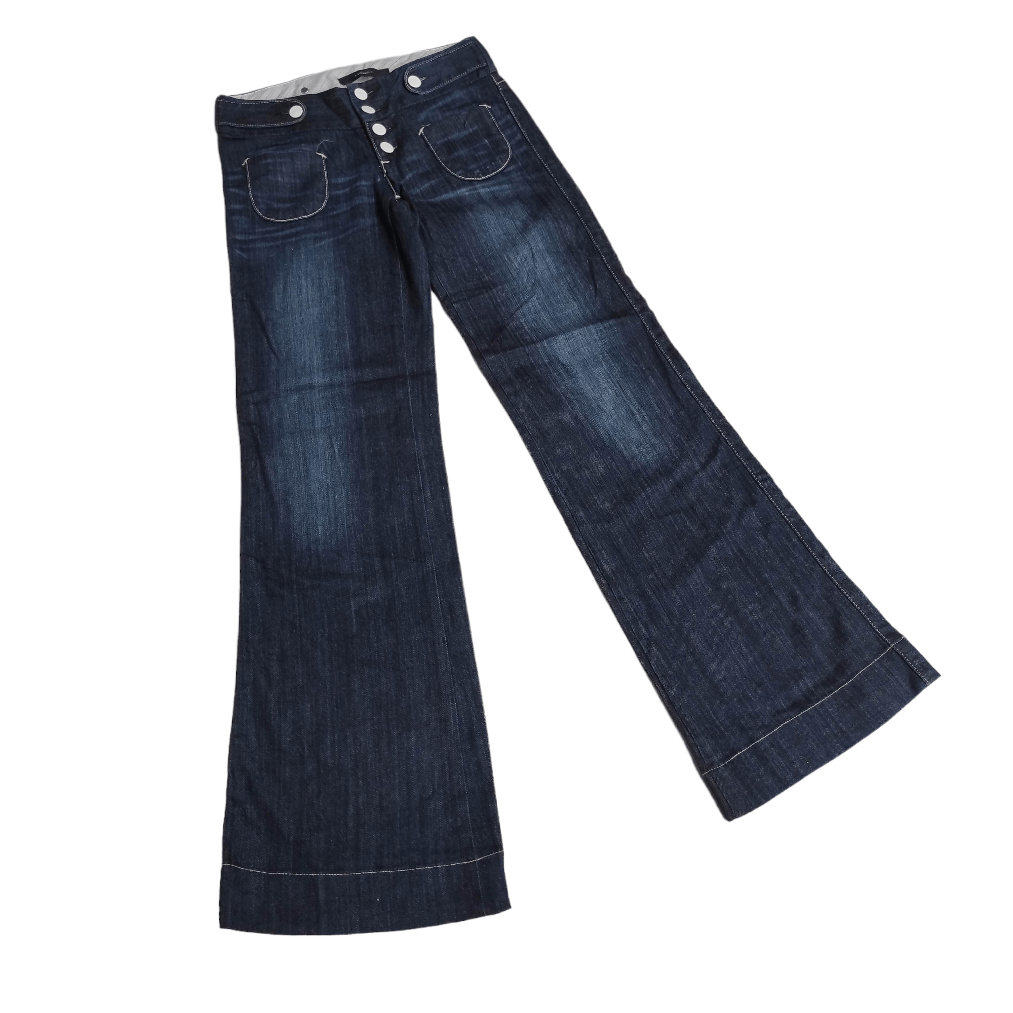 Hysteric Glamour Flare Jeans STOOGE low rise Bootcut Denim Size 26" / US 2 / IT 38 - 1 Thumbnail