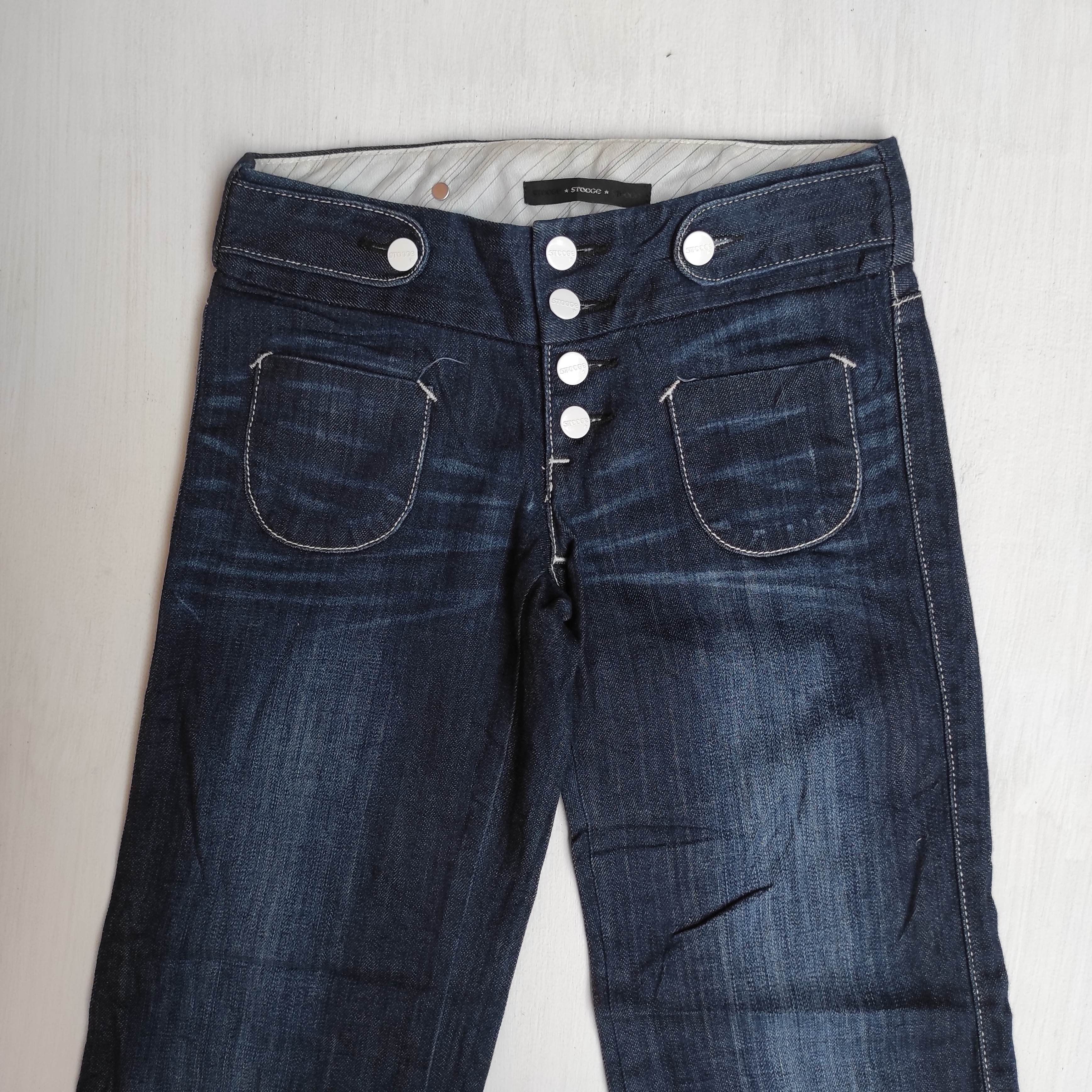 Hysteric Glamour Flare Jeans STOOGE low rise Bootcut Denim Size 26" / US 2 / IT 38 - 4 Thumbnail