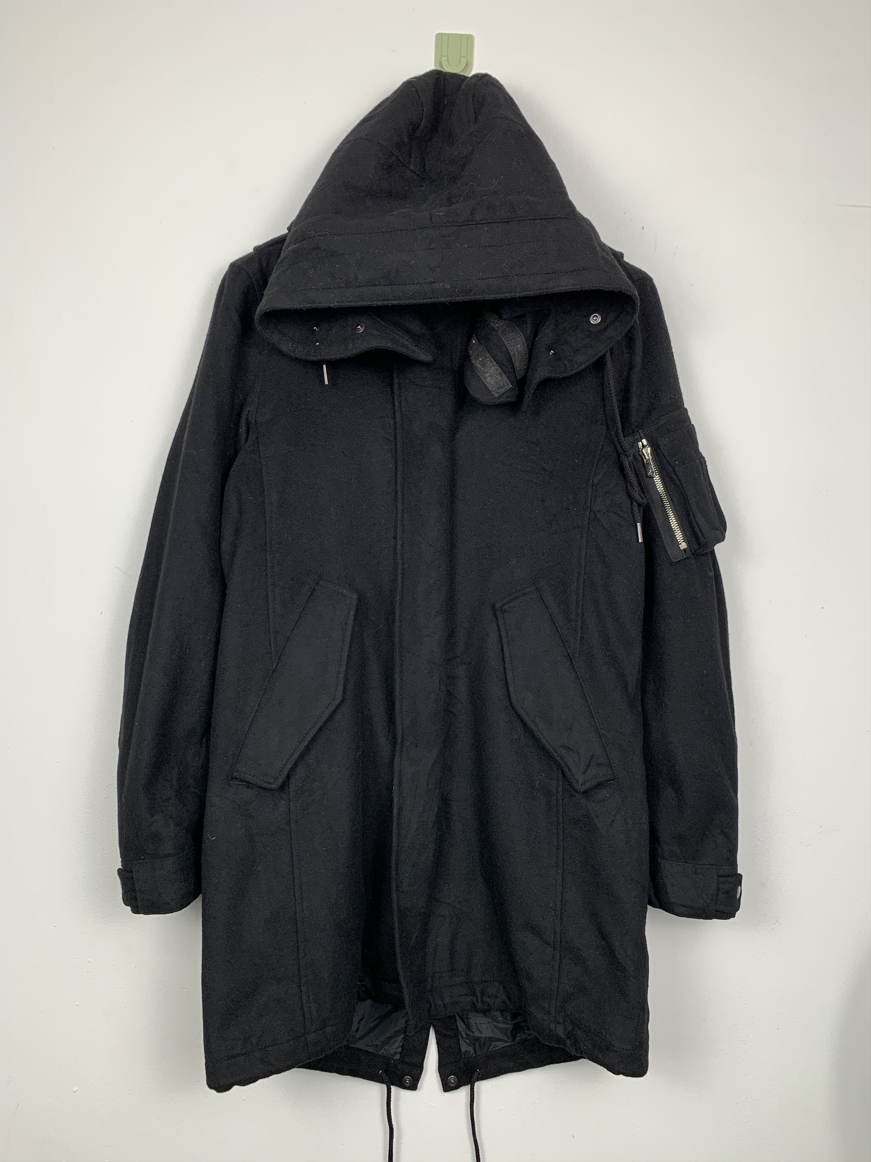 NANO UNIVERSE by ATELIER Fishtail Parkas Hooded J0657