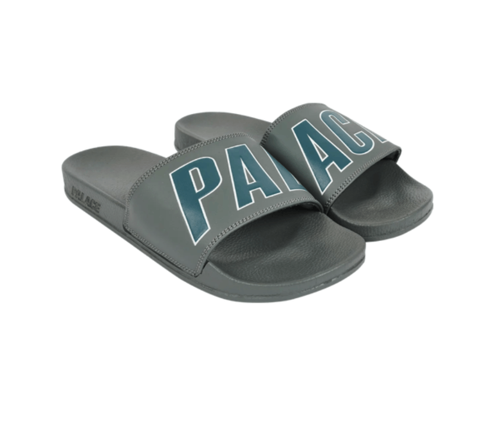 Palace Size 10.5 • Palace Sliders Grey Size US 10.5 / EU 43-44 - 2 Thumbnail
