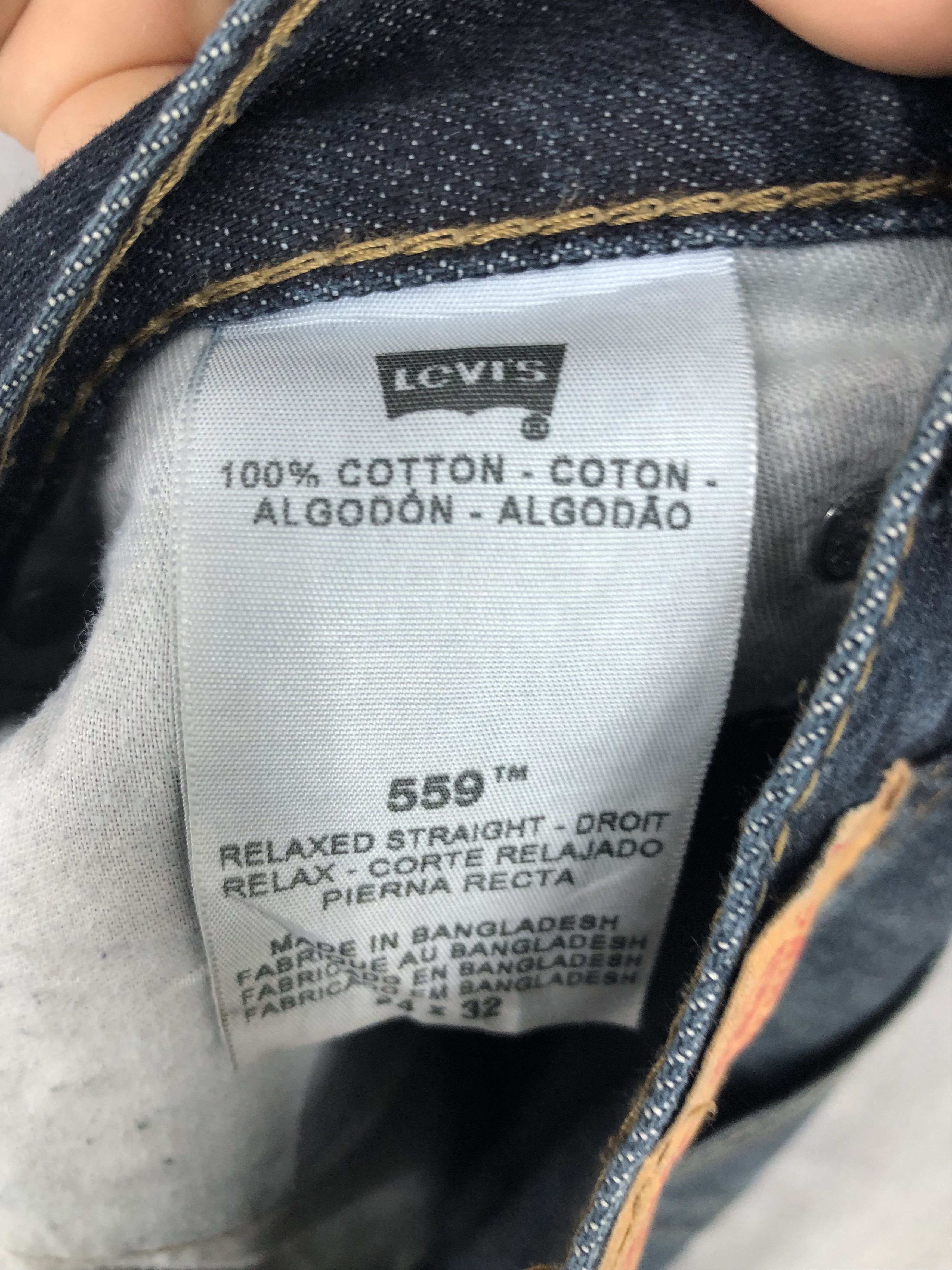 Levi's × Vintage Vintage Levis 559 Denim Jeans Size US 36 / EU 52 - 9 Thumbnail