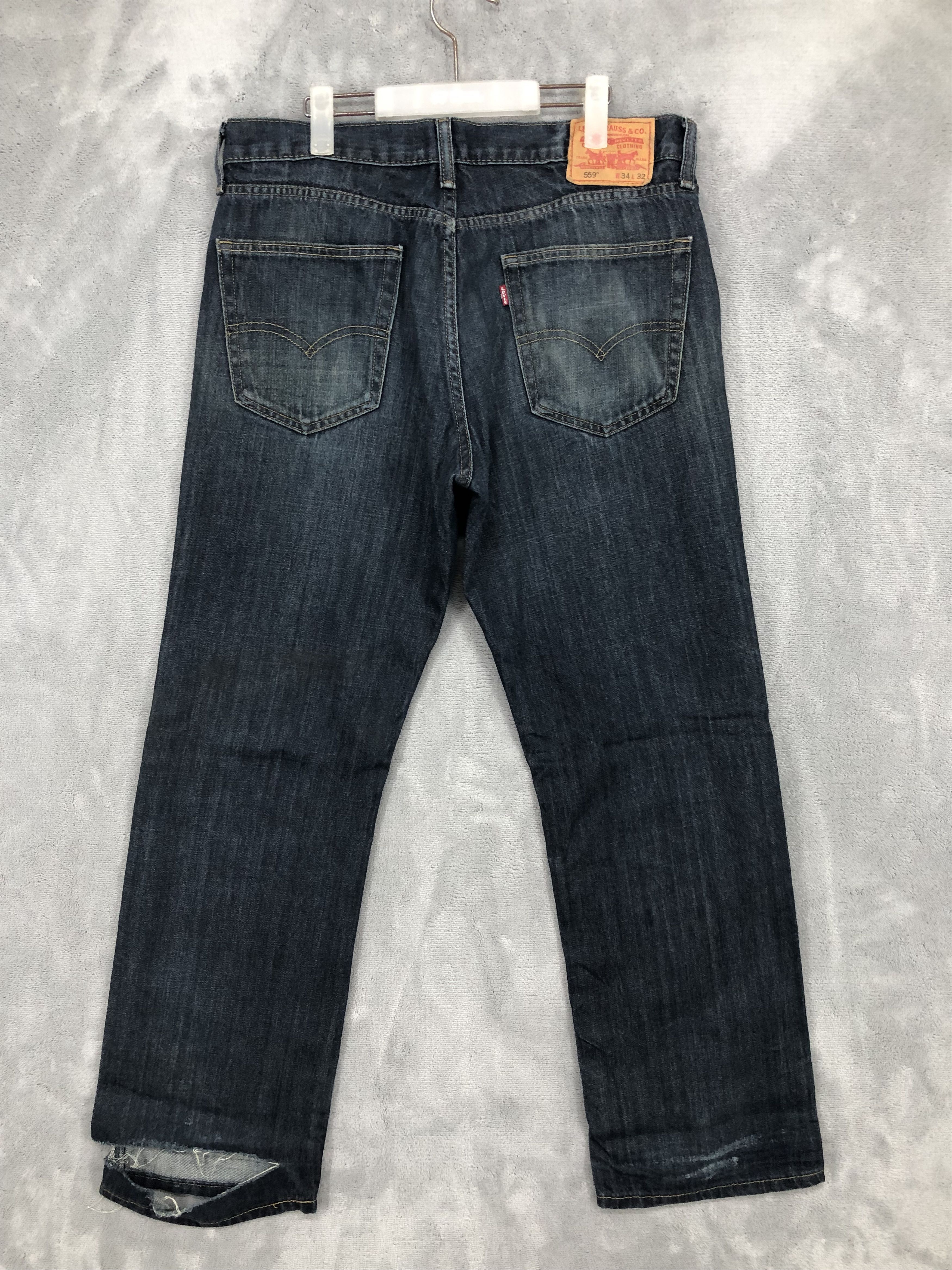 Levi's × Vintage Vintage Levis 559 Denim Jeans Size US 36 / EU 52 - 2 Thumbnail