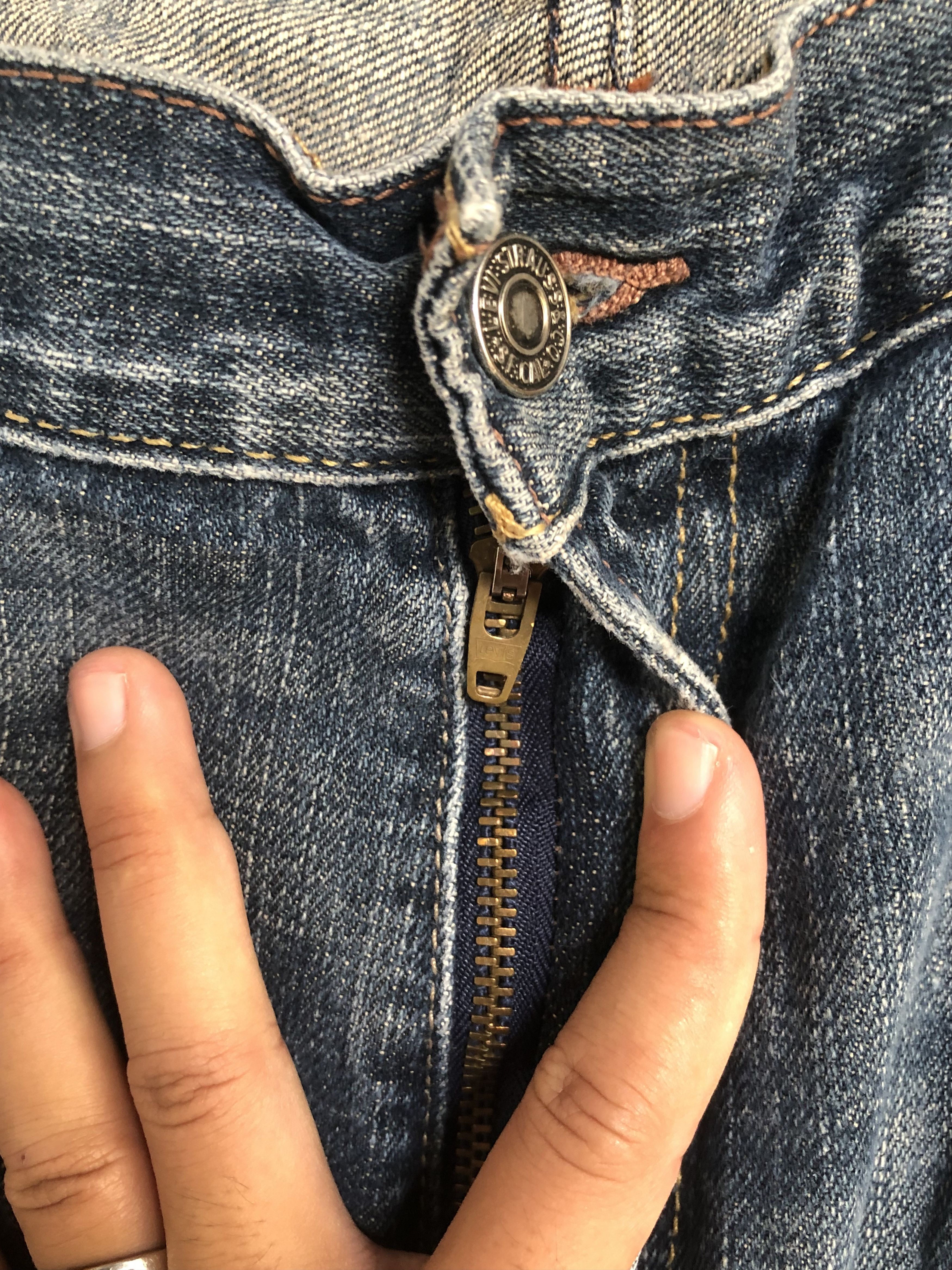 Levi's × Vintage Vintage Levis 569 Loose Straight Fit Denim Jeans L408 Size US 36 / EU 52 - 6 Thumbnail