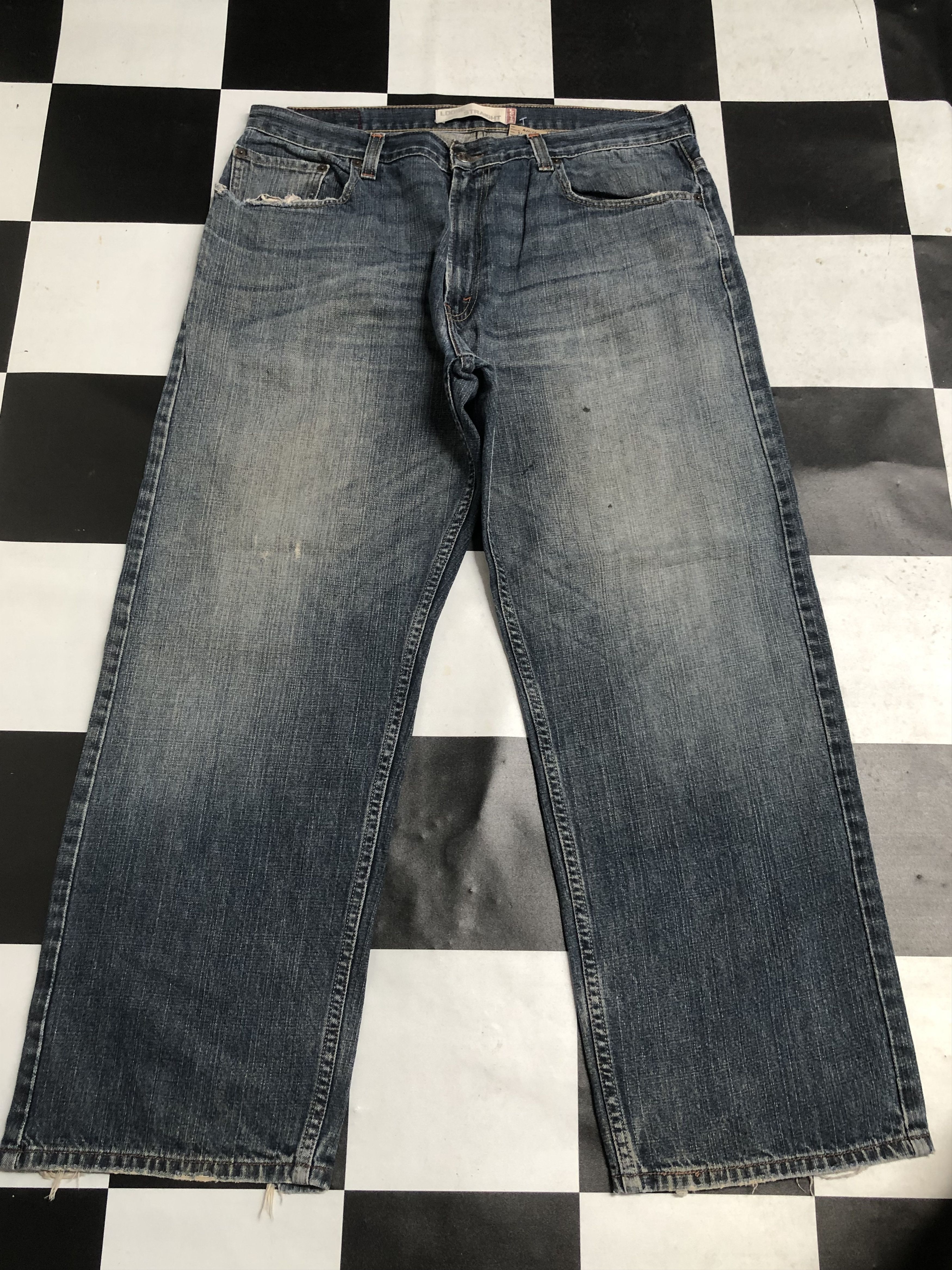 Levi's × Vintage Vintage Levis 569 Loose Straight Fit Denim Jeans L408 Size US 36 / EU 52 - 1 Thumbnail