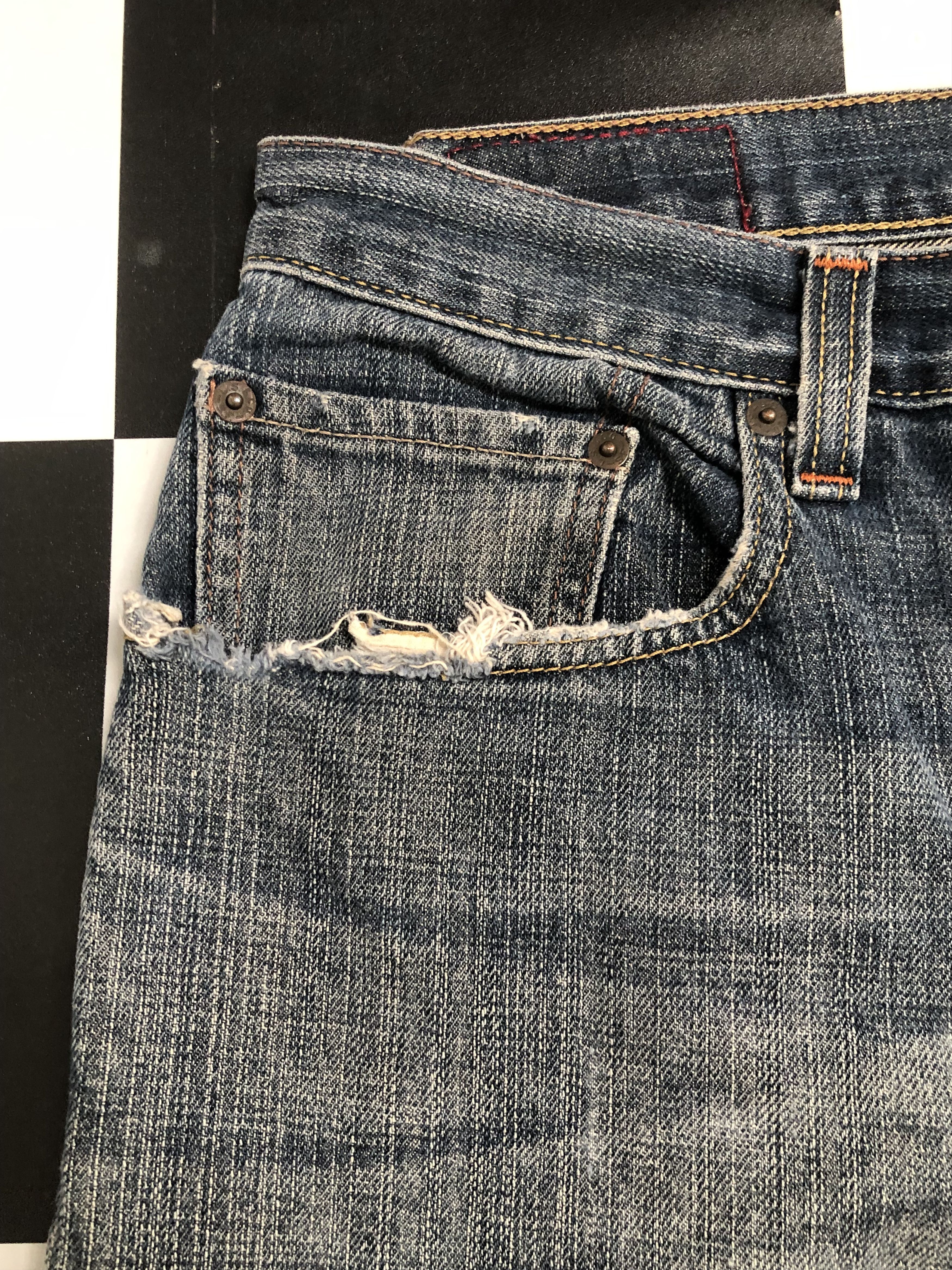Levi's × Vintage Vintage Levis 569 Loose Straight Fit Denim Jeans L408 Size US 36 / EU 52 - 7 Thumbnail