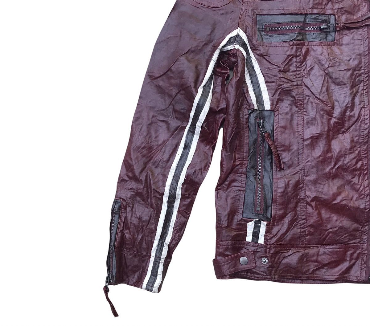 In The Attic Vintage In The Attic Homme Cafe Racer Leather Jacket Size US M / EU 48-50 / 2 - 3 Thumbnail