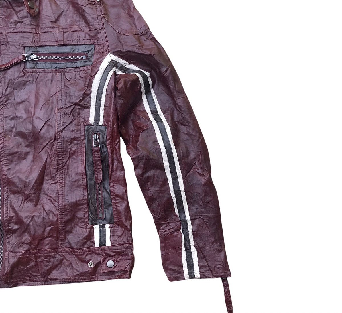 In The Attic Vintage In The Attic Homme Cafe Racer Leather Jacket Size US M / EU 48-50 / 2 - 4 Thumbnail