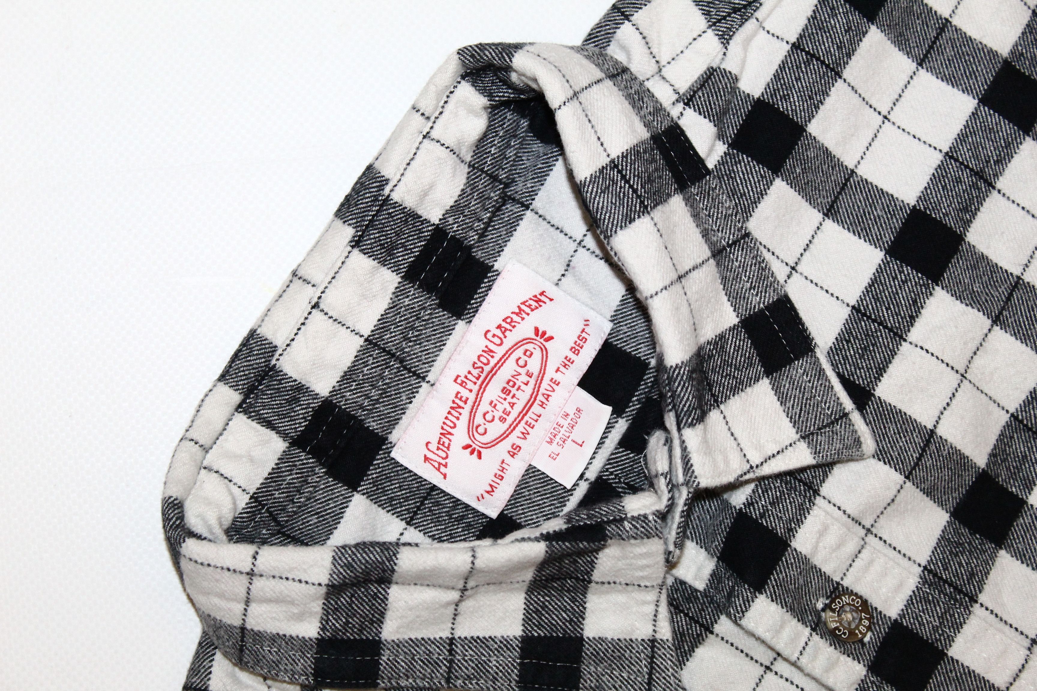 Filson 🔥 VTG 🔥 Filson Garment Lumberjack Rugged Flannel Shirt Size US L / EU 52-54 / 3 - 5 Thumbnail