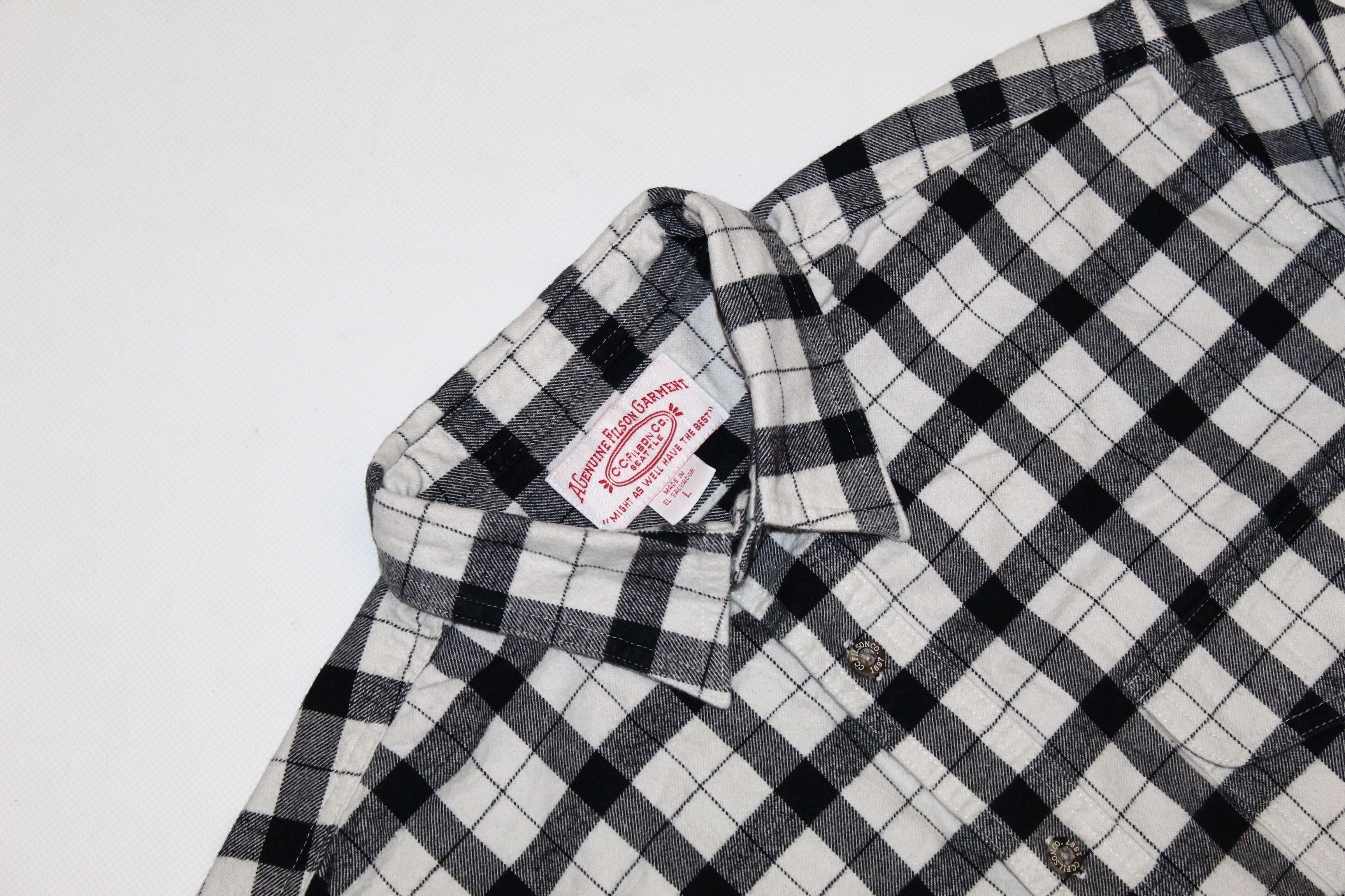 Filson 🔥 VTG 🔥 Filson Garment Lumberjack Rugged Flannel Shirt Size US L / EU 52-54 / 3 - 4 Thumbnail